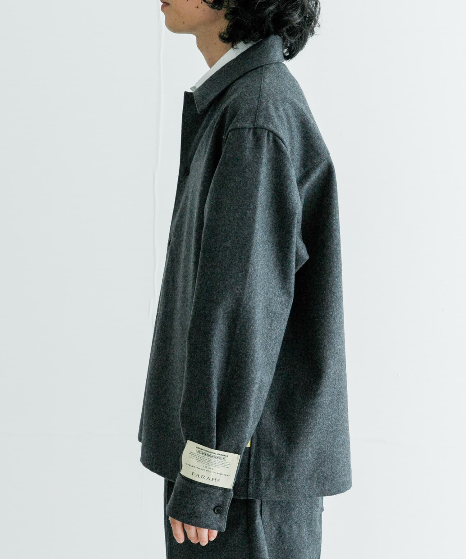 身長：178cm サイズ：L