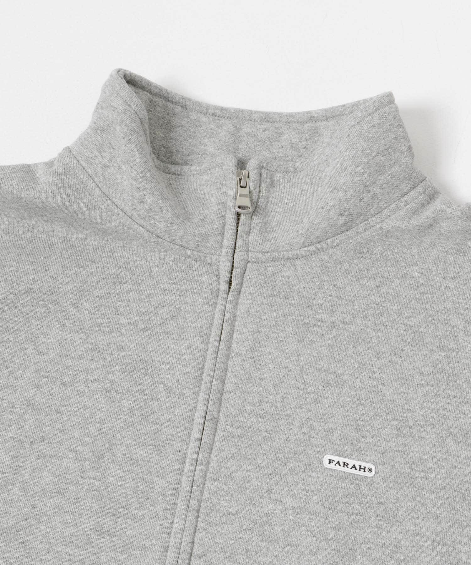『別注』FARAH×UR　Potting LOGO FullZip Sweat T.Grey M