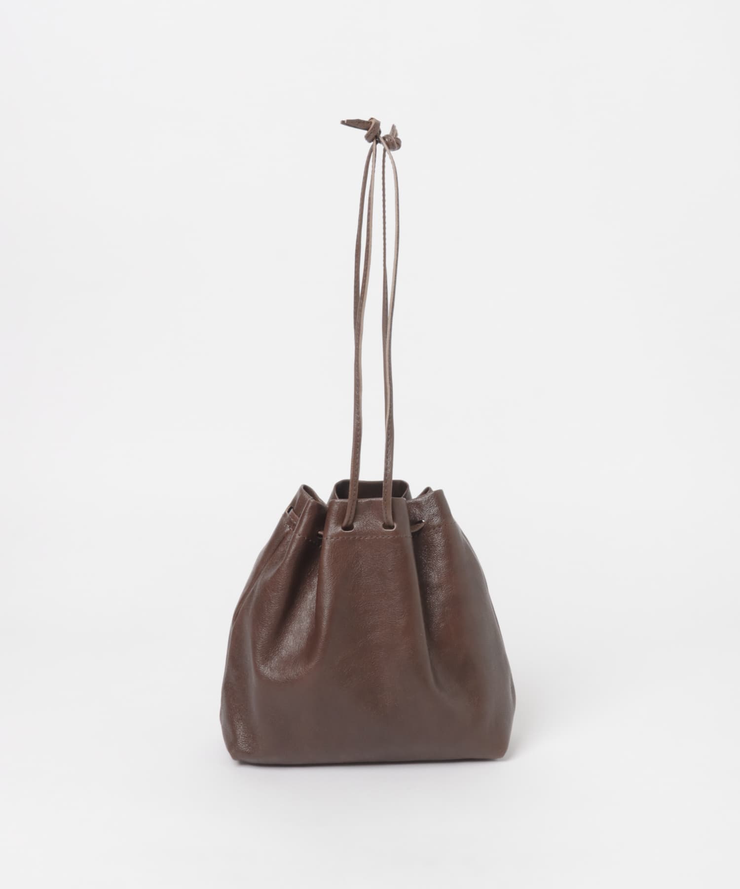 MASTER&Co.　GOAT LEATHER KINCHAKU BAG