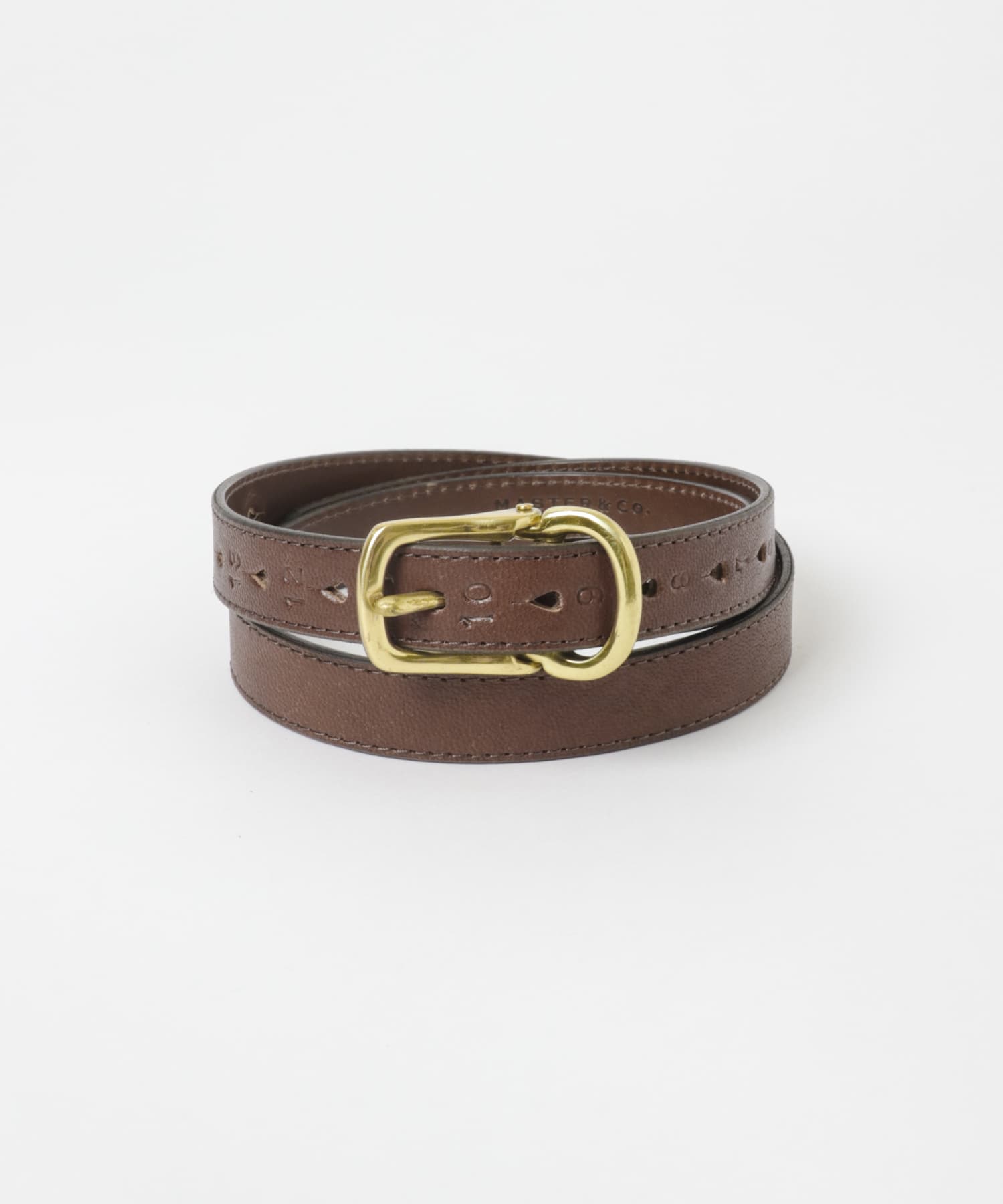 MASTER&Co.　24mm NUMBERING BELT