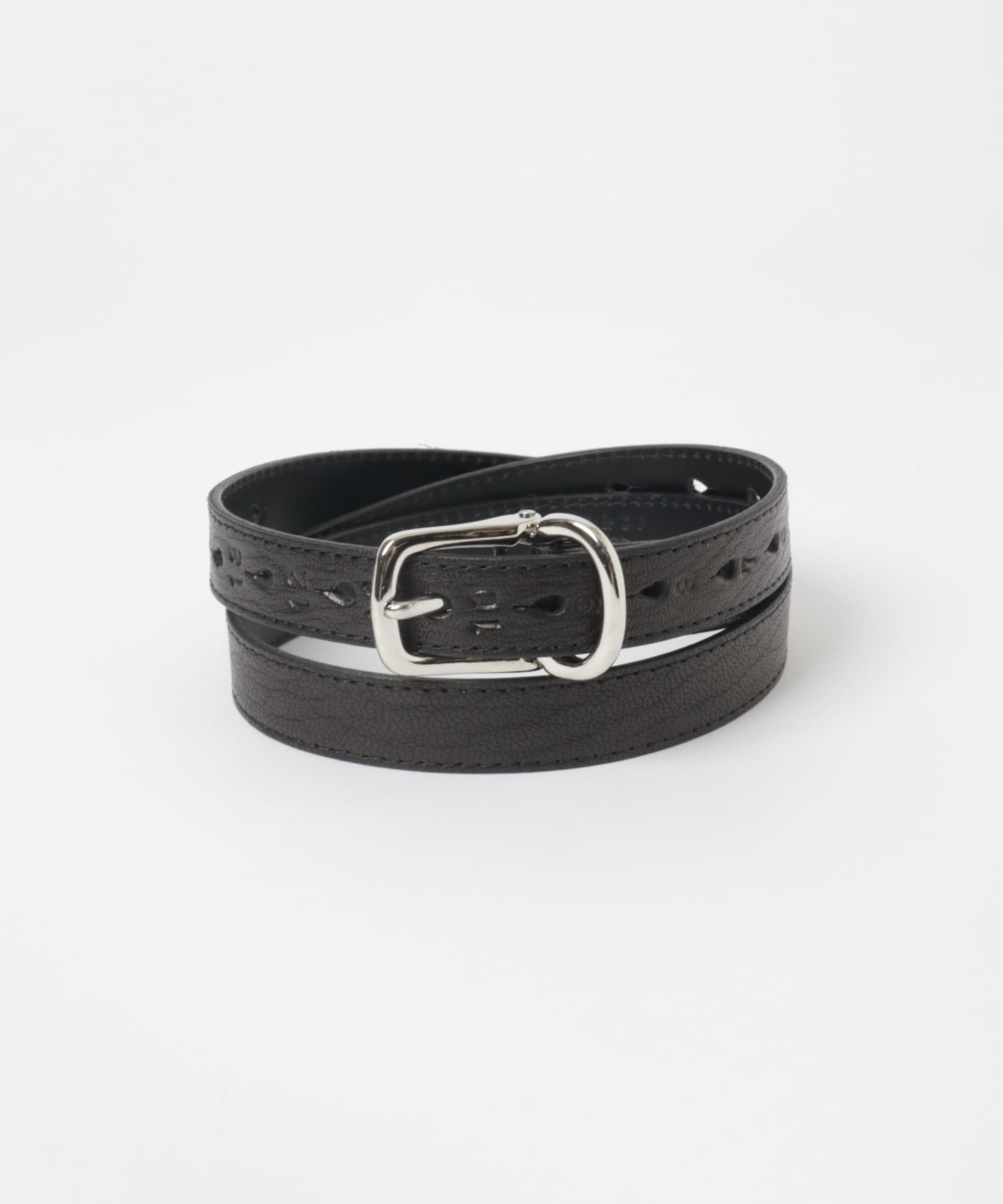 MASTER&Co.　24mm NUMBERING BELT 99 BLACK -