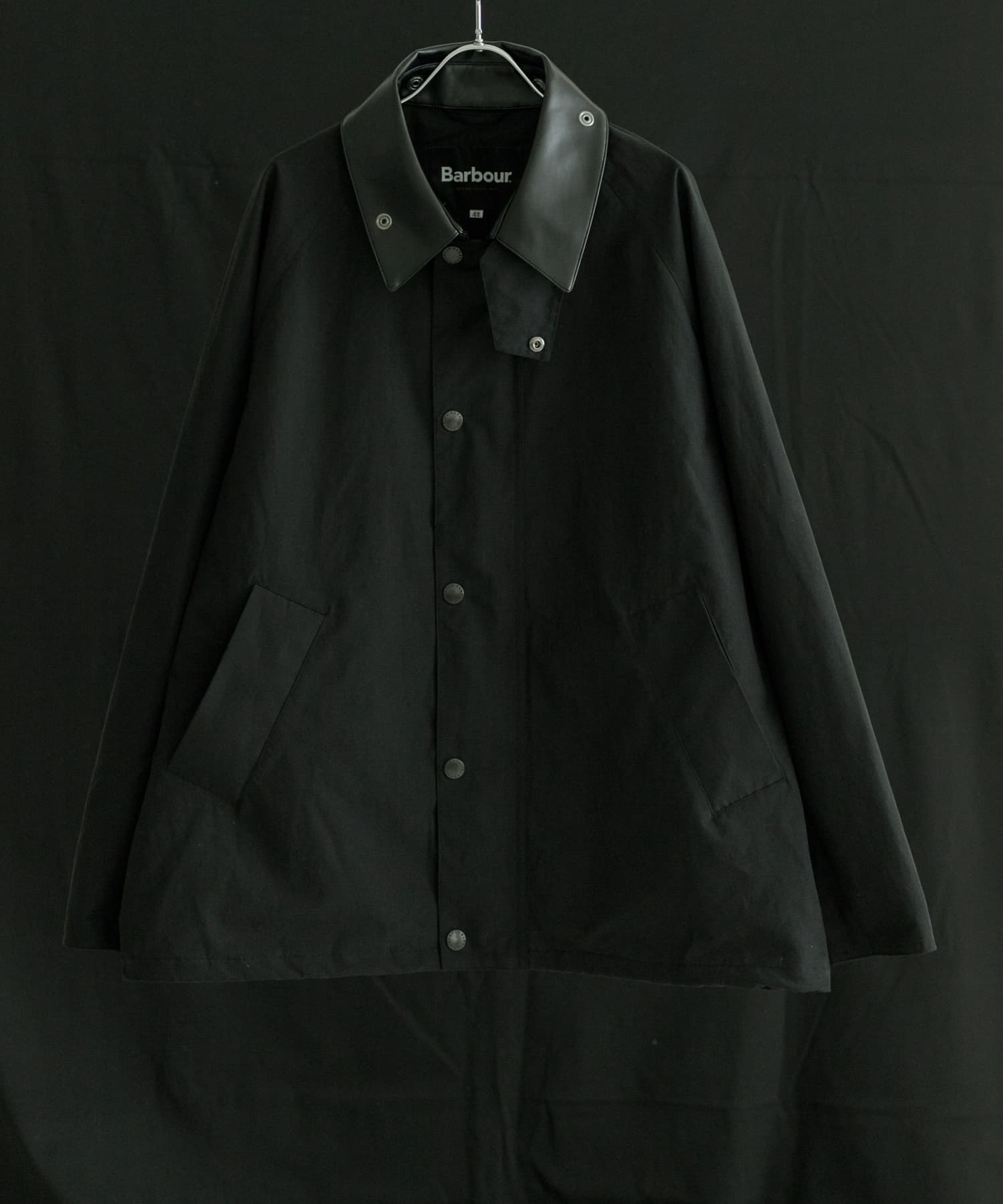 『別注』Barbour / URBAN RESEARCH　TRANSPORT COACH BLACK 38