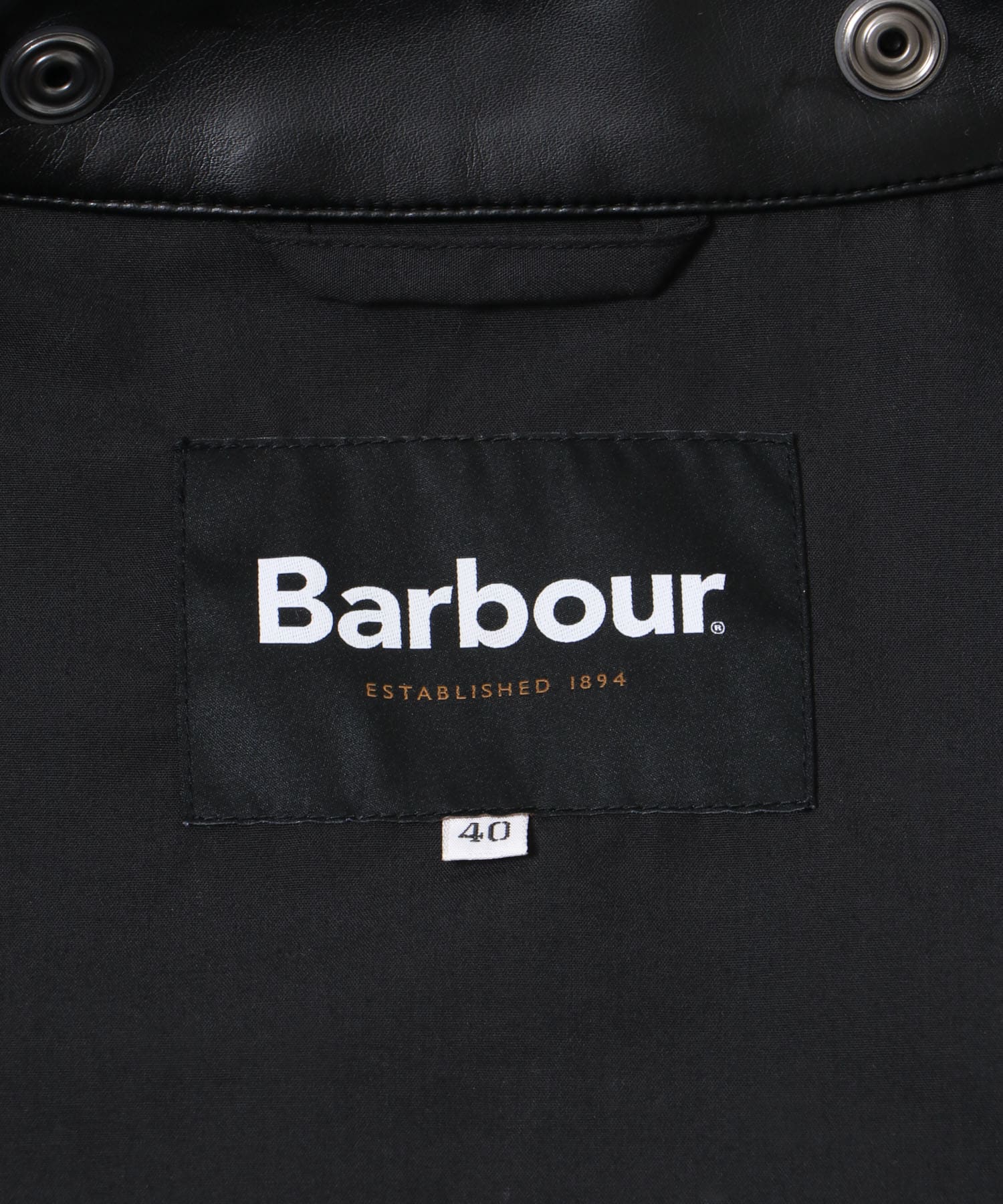 『別注』Barbour / URBAN RESEARCH　TRANSPORT COACH BLACK 38