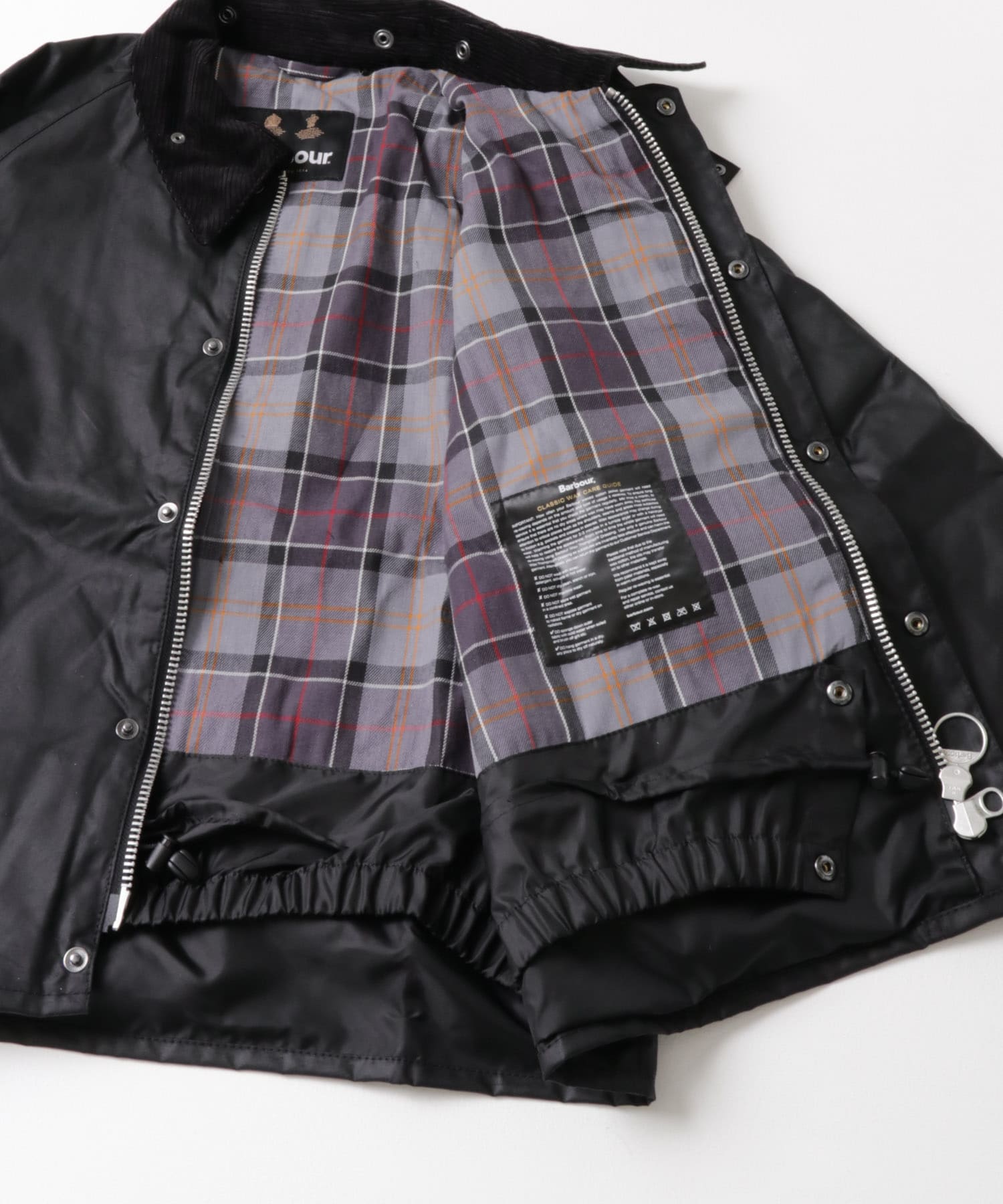Barbour Transport 36 ブラック Barbour OS Transport Wax Jacket Classic Black