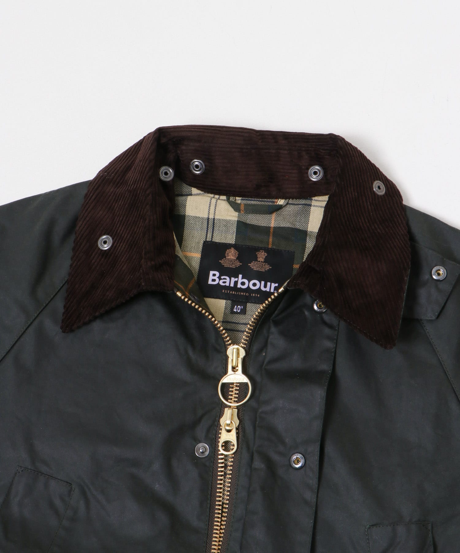 Barbour　OS BEDALE WAX JACKET SAGE 36