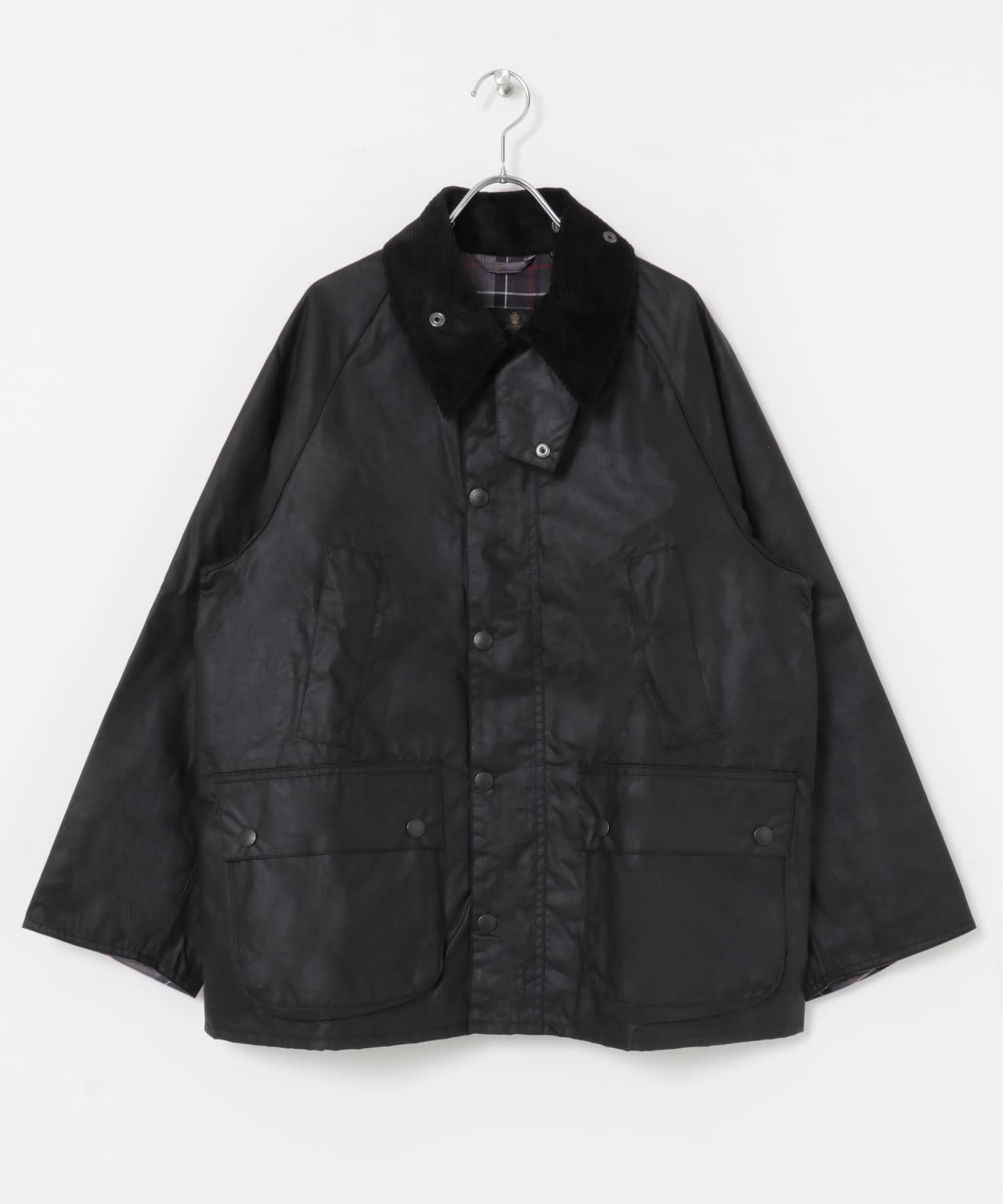 Barbour　OS BEDALE WAX JACKET BLACK 36