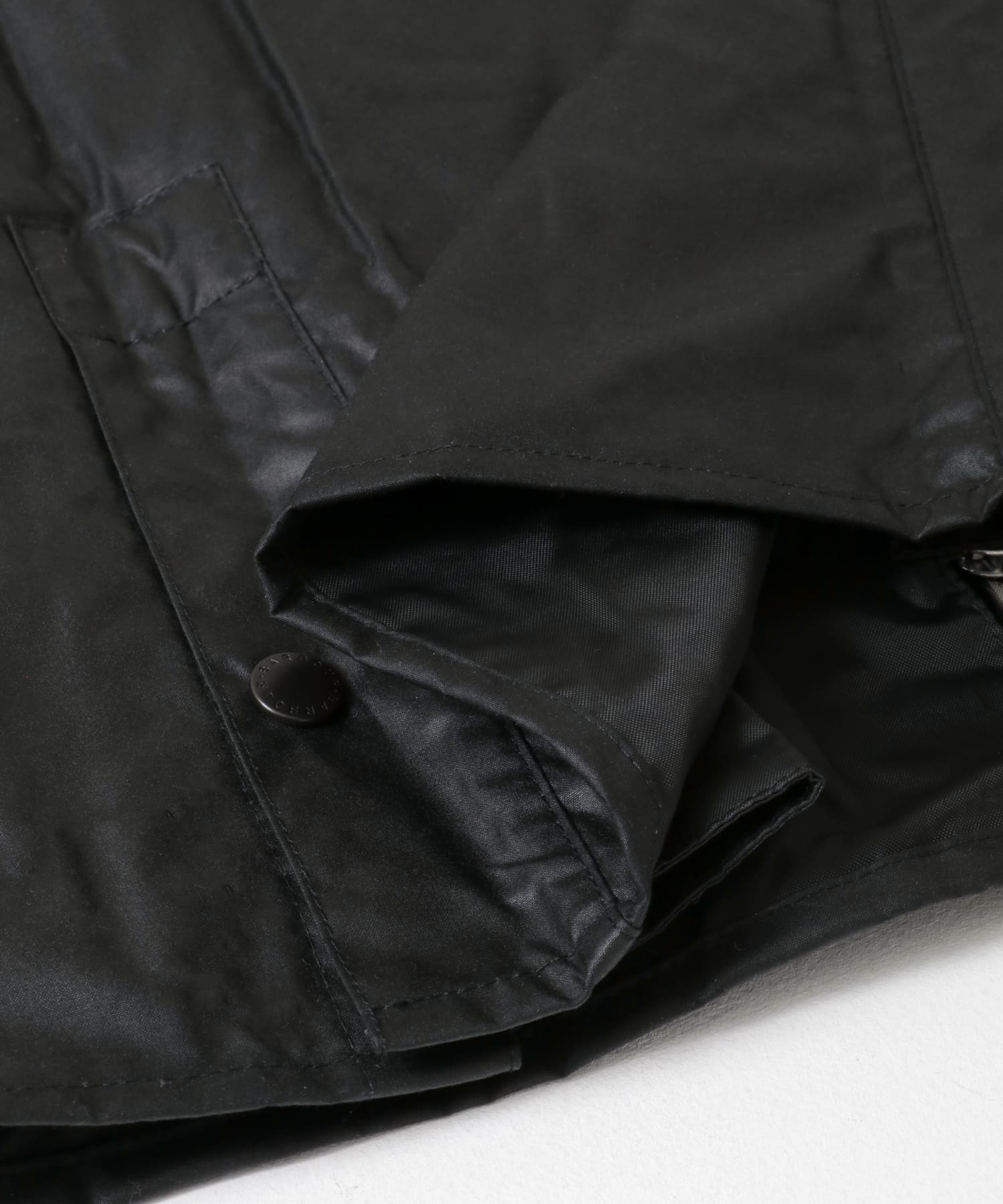 Barbour　OS BEDALE WAX JACKET BLACK 36