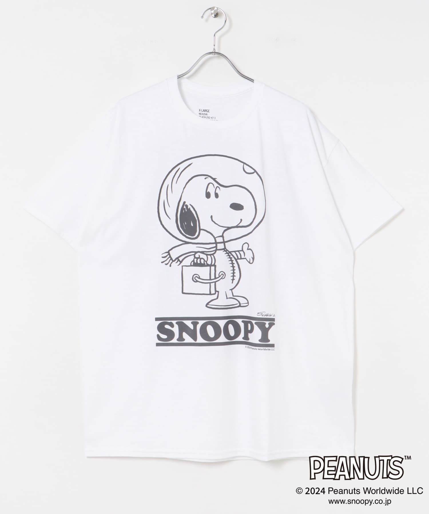 NEXUSVII.　SNP-ASTRONAUTS T-SHIRTS WHITE M