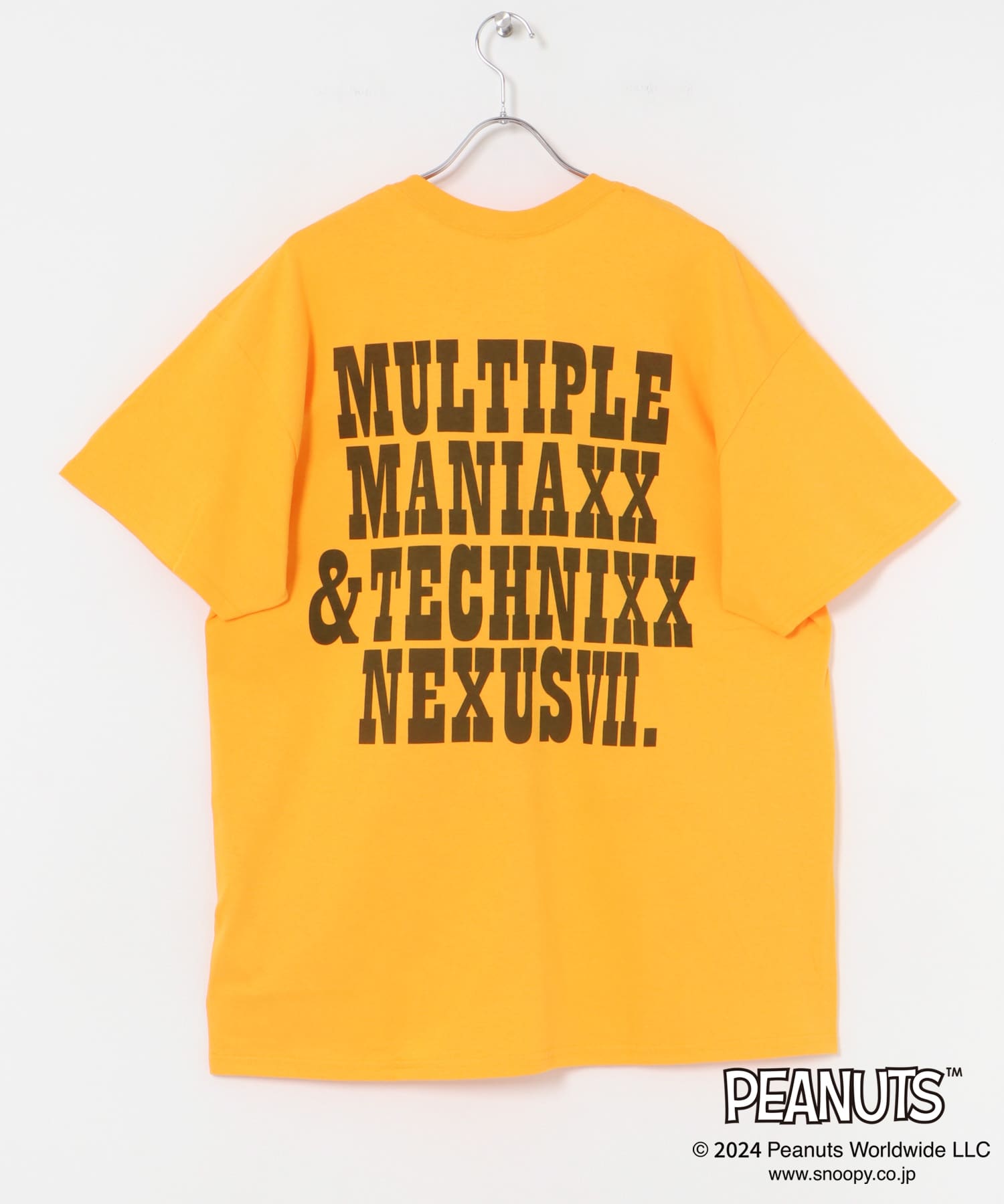NEXUSVII.　SNP-ASTRONAUTS T-SHIRTS ORANGE M