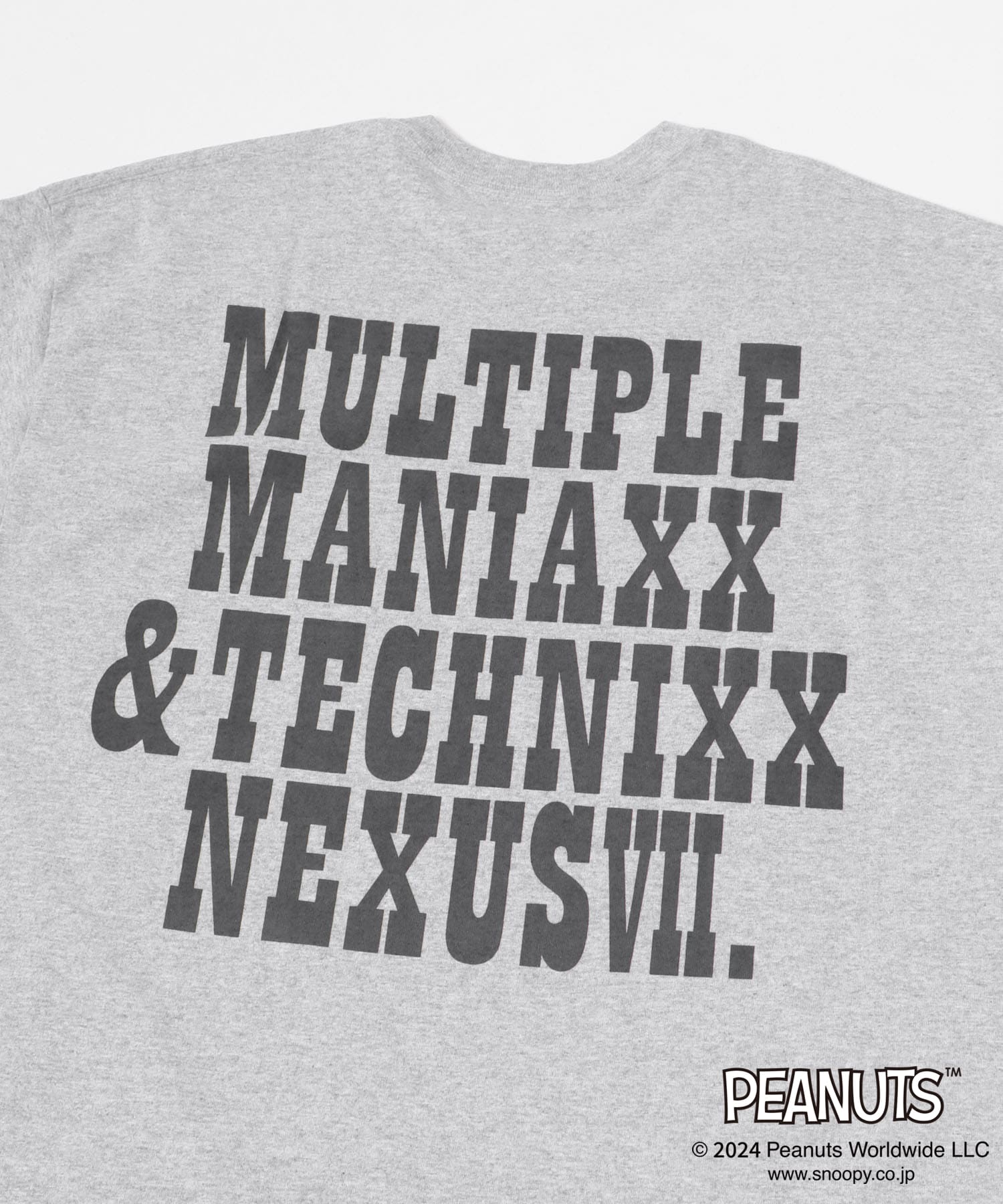 NEXUSVII.　SNP-ASTRONAUTS T-SHIRTS H.GREY M