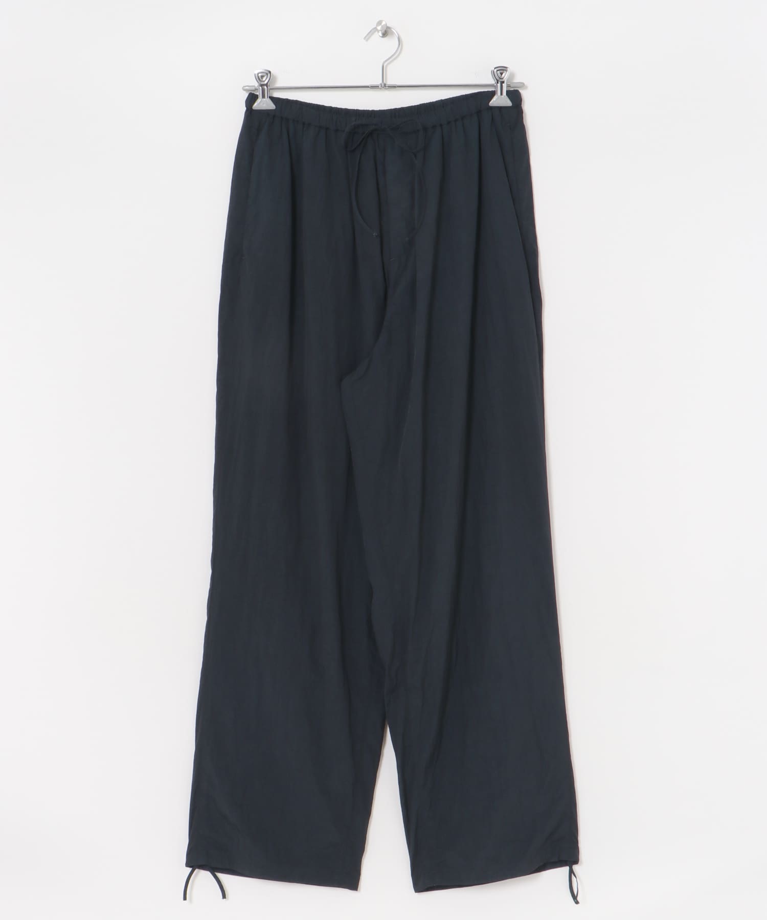ATON　HANDDYED NYLONOVER PANTS 075 NAVY 4