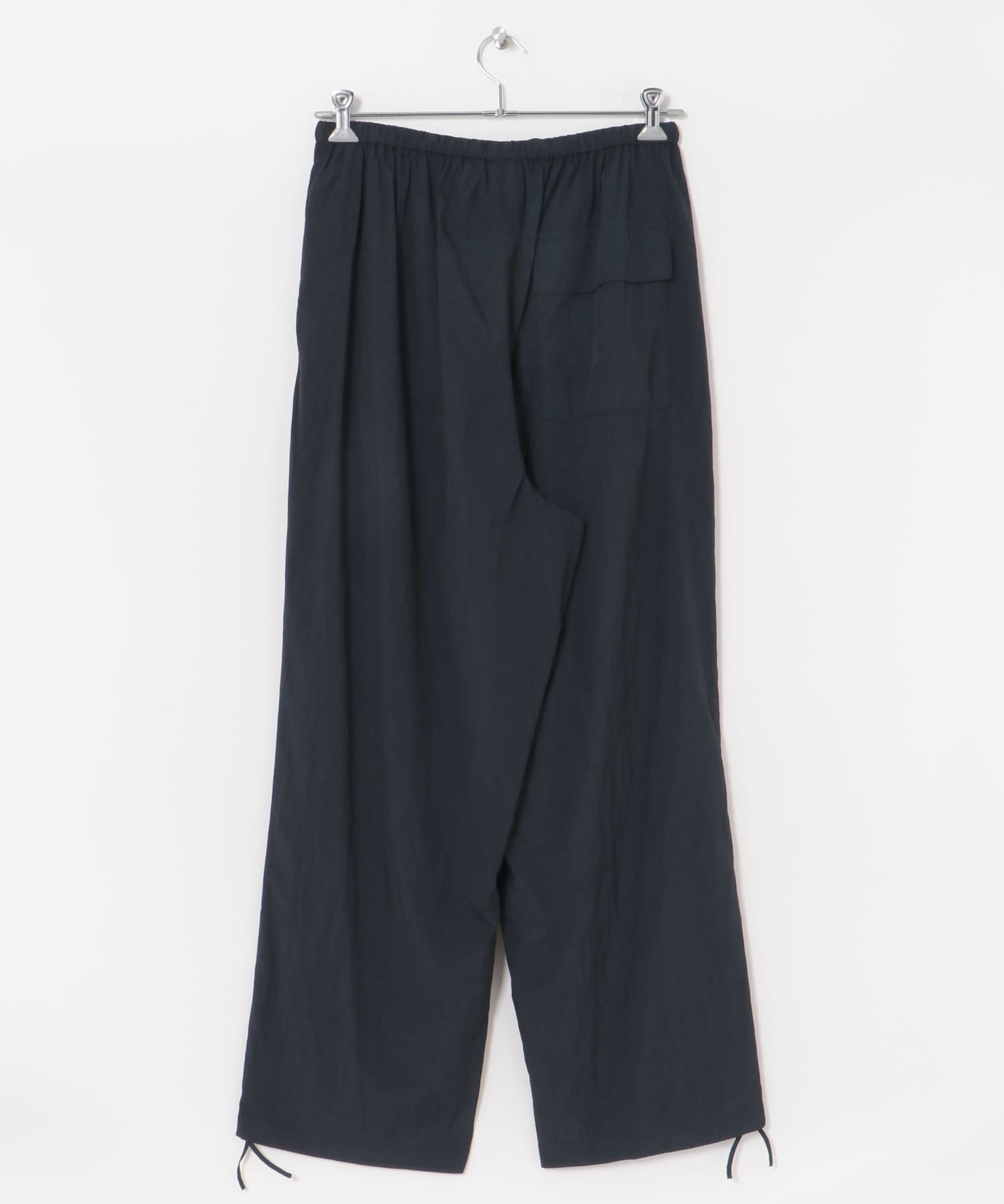 ATON　HANDDYED NYLONOVER PANTS 075 NAVY 4