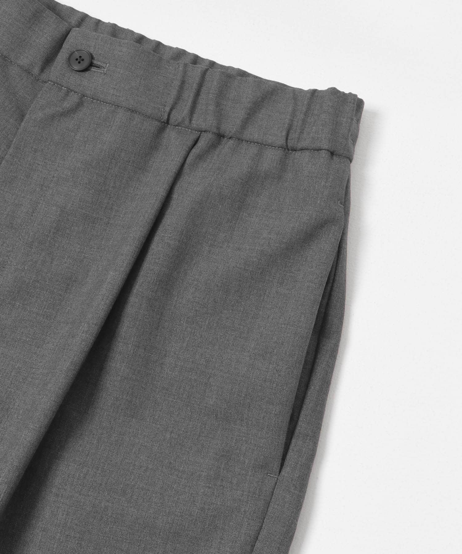 ATON　WOOL TROPICAL TAPERED PANTS 303 T.GRAY 4