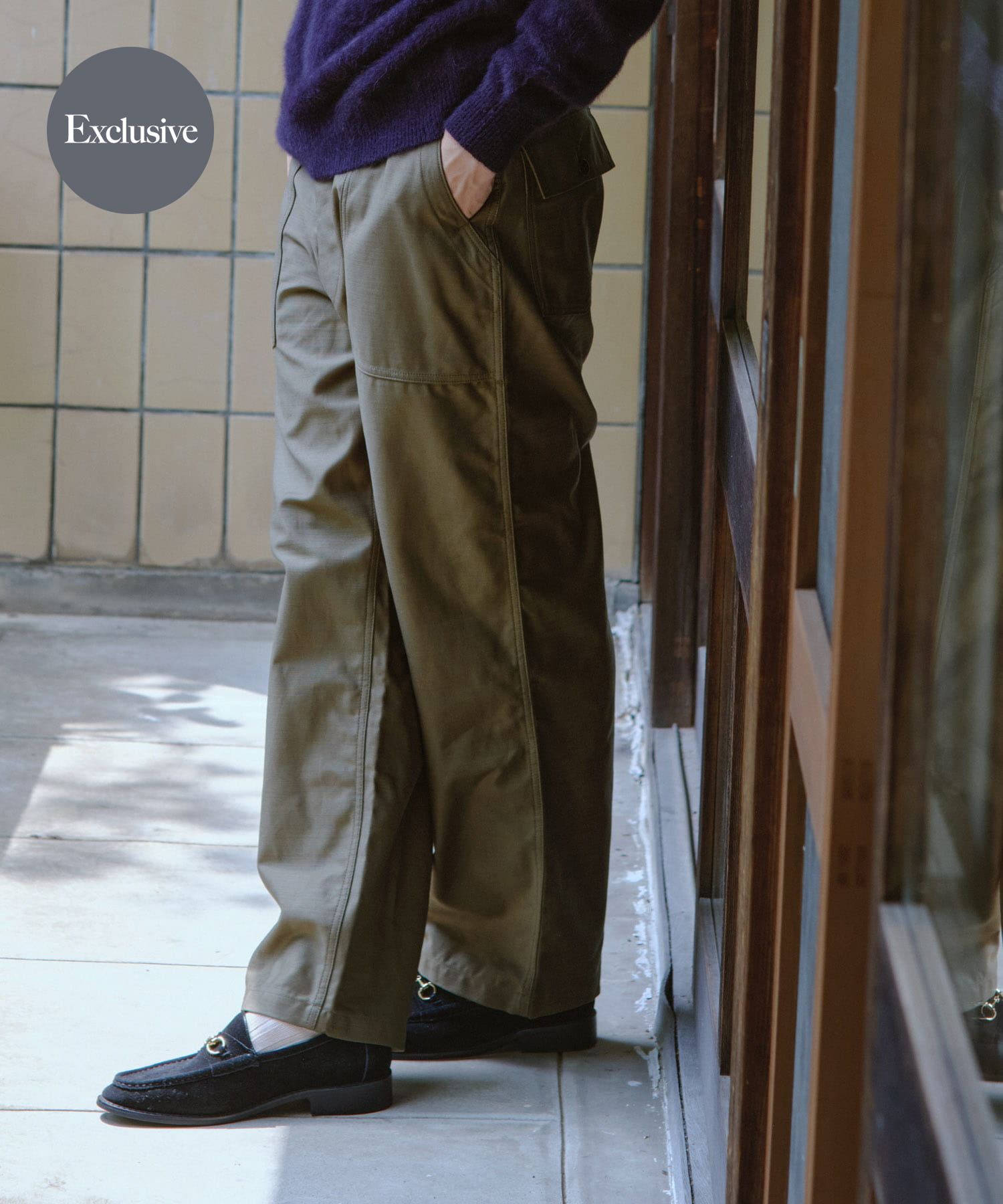 『別注』CIOTA×URBAN RESEARCH　Baker Pants(Baggy)