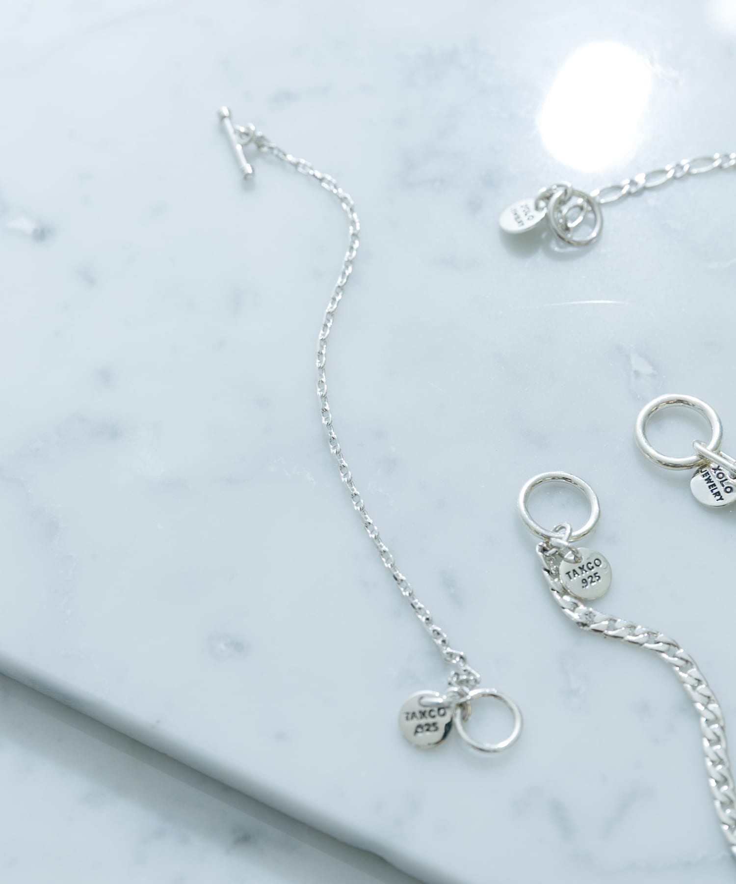 GIGI ARTEMIS eight chain bracelet(200 SIL/GOLD): アクセサリー