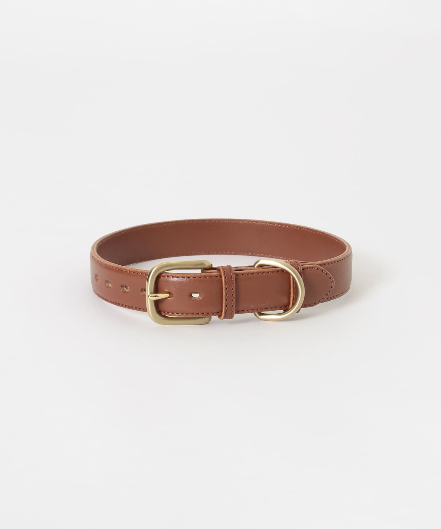 Hender Scheme　dog collar L brown/GST FREE