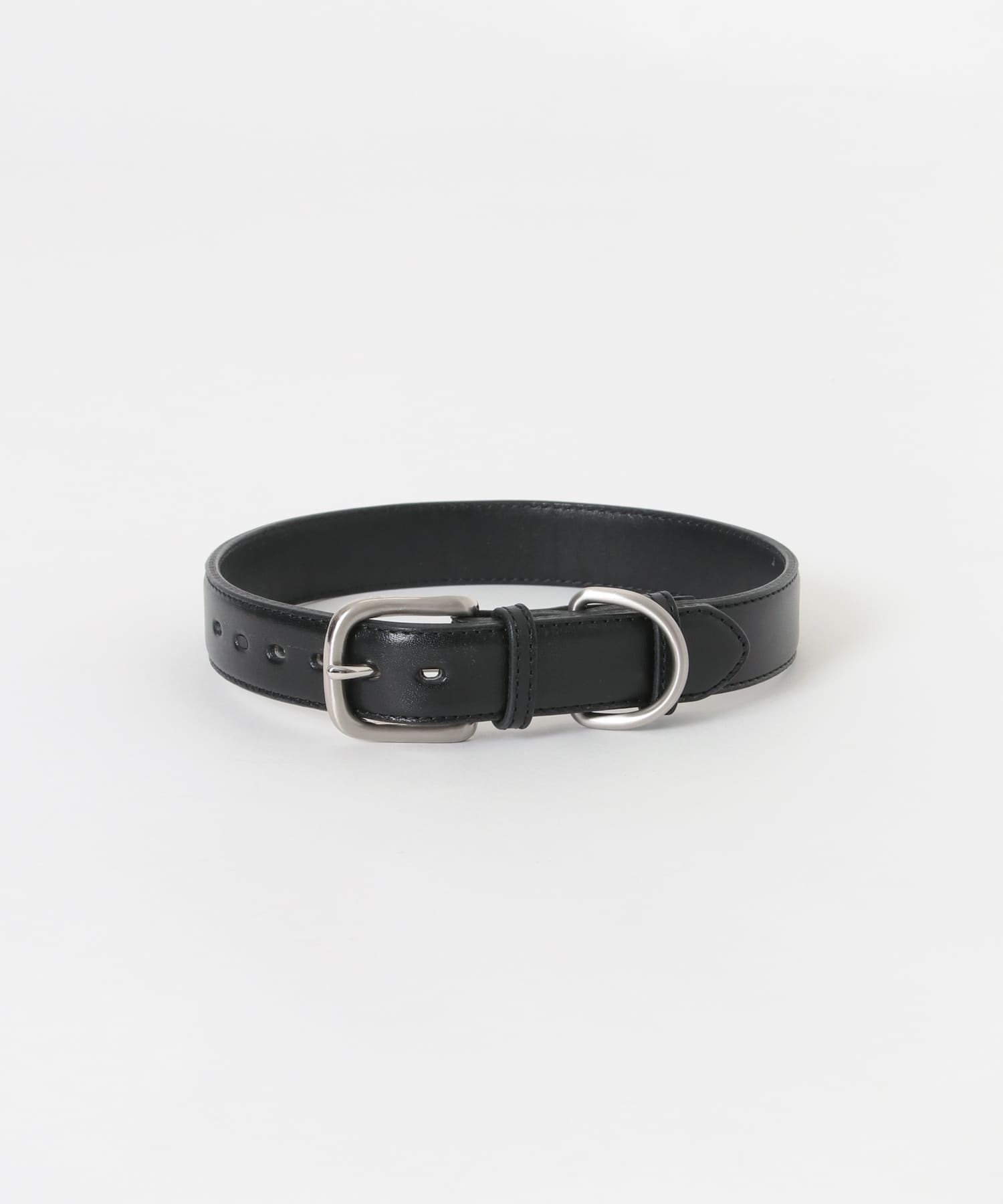 Hender Scheme　dog collar L black/NST FREE