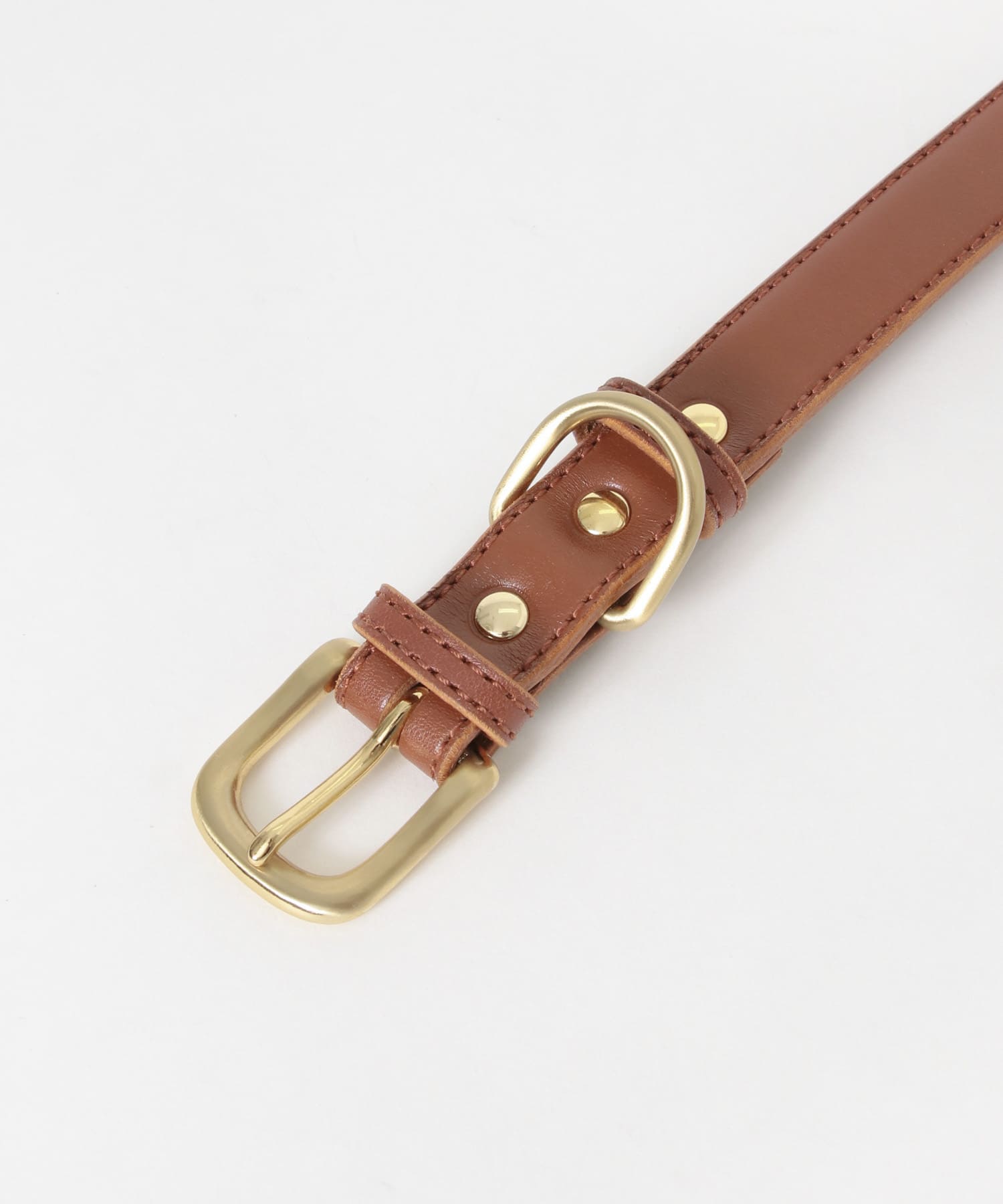 Hender Scheme　dog collar M brown/GST FREE