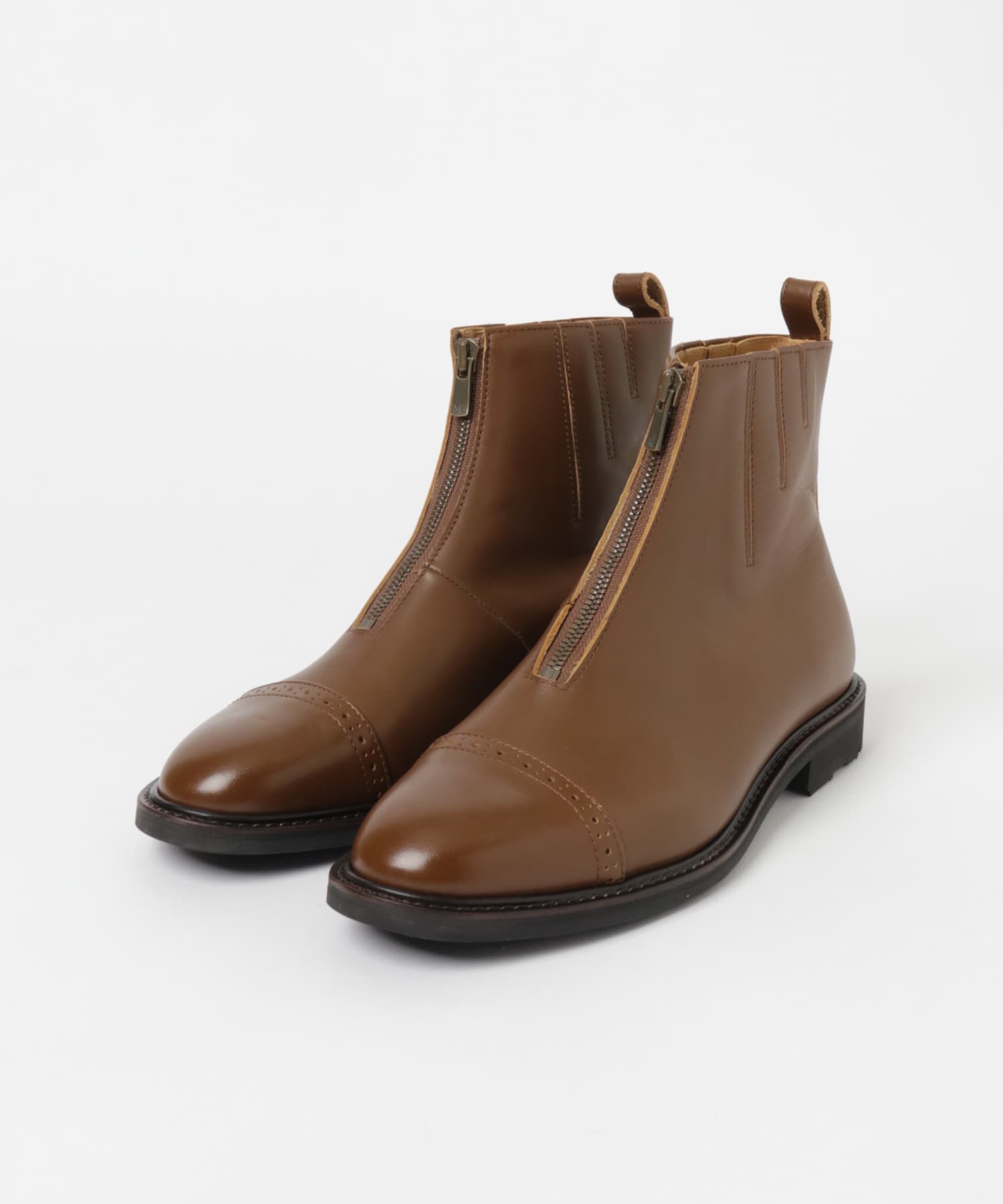 Hender Scheme　front fastner boots c brown 4