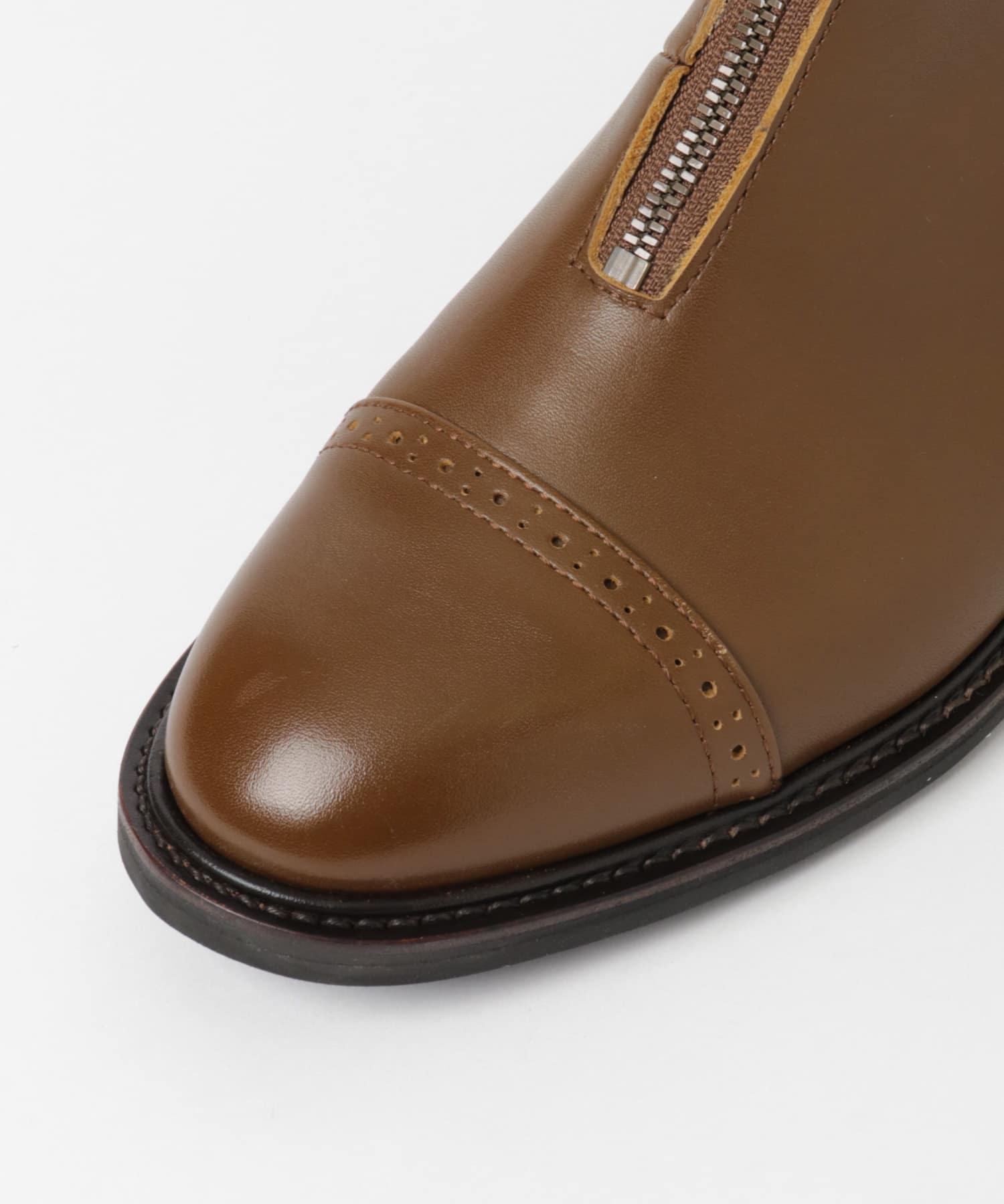 Hender Scheme　front fastner boots c brown 4