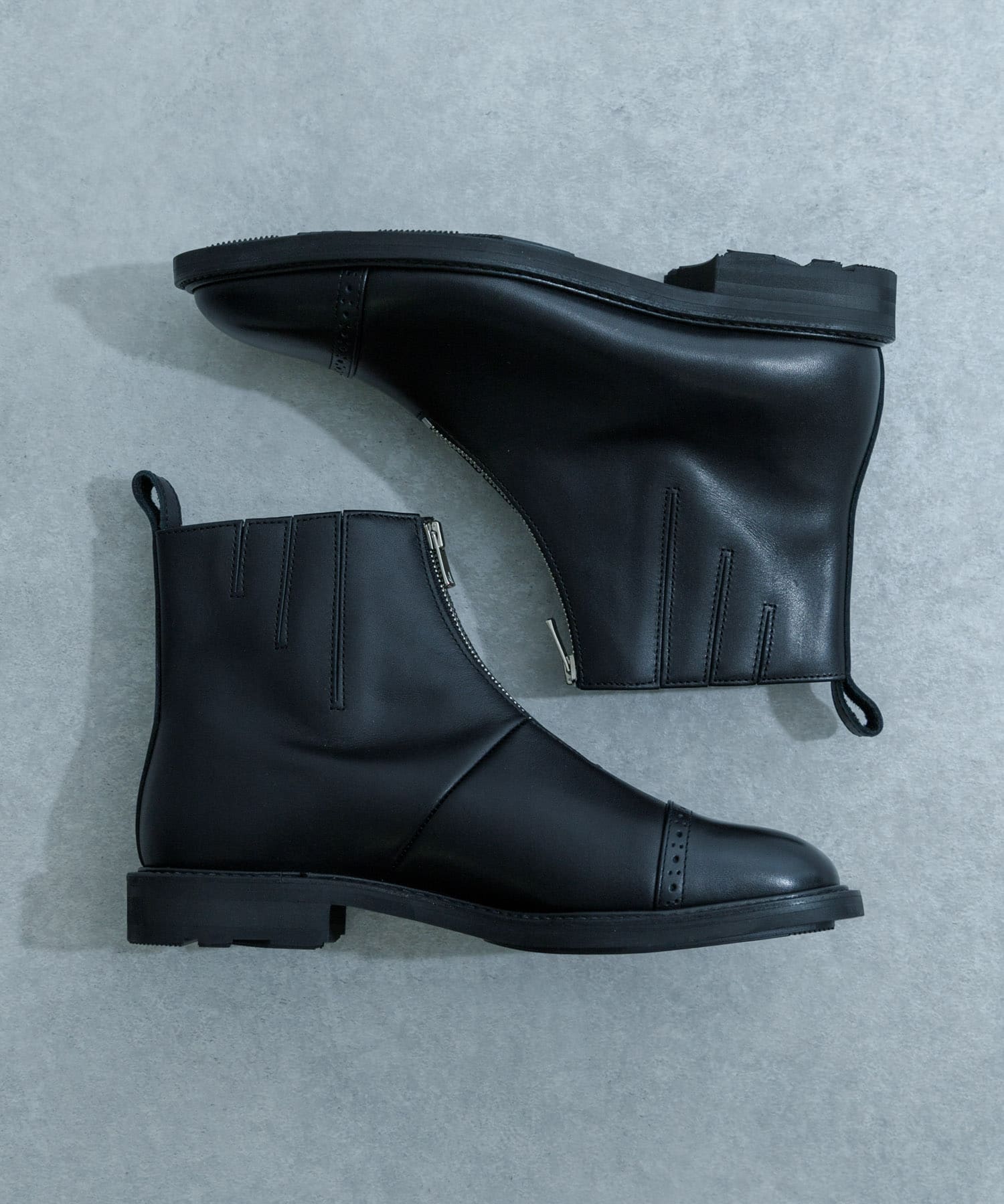 Hender Scheme front fastner boots(4 black): シューズ｜URBAN