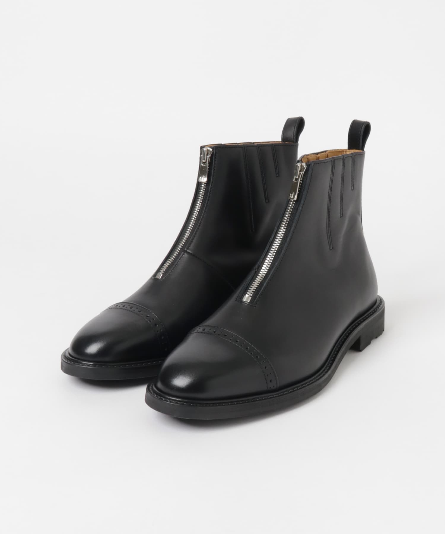 Hender Scheme　front fastner boots black 4