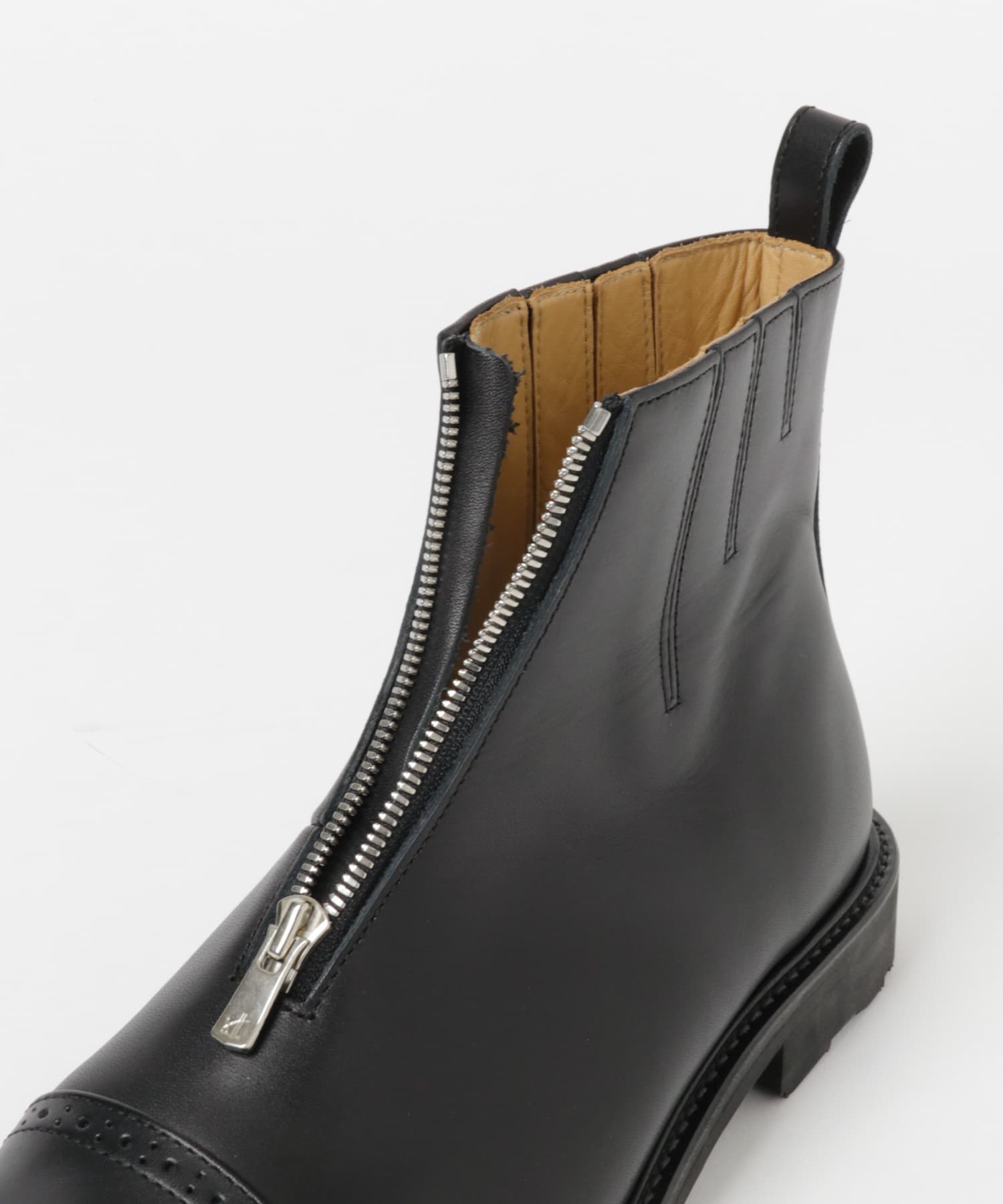 Hender Scheme　front fastner boots black 4