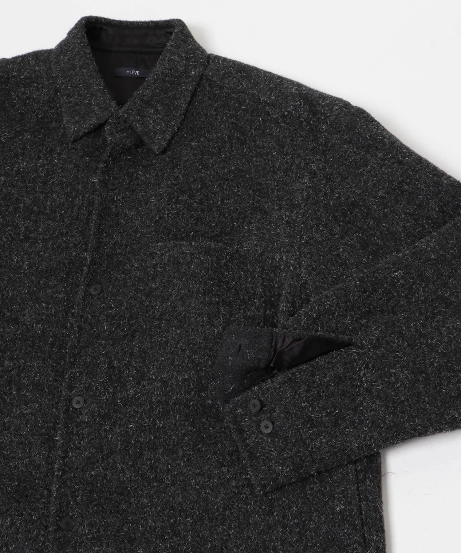 YLEVE　WOOL KEMP CO 020 GREY 4