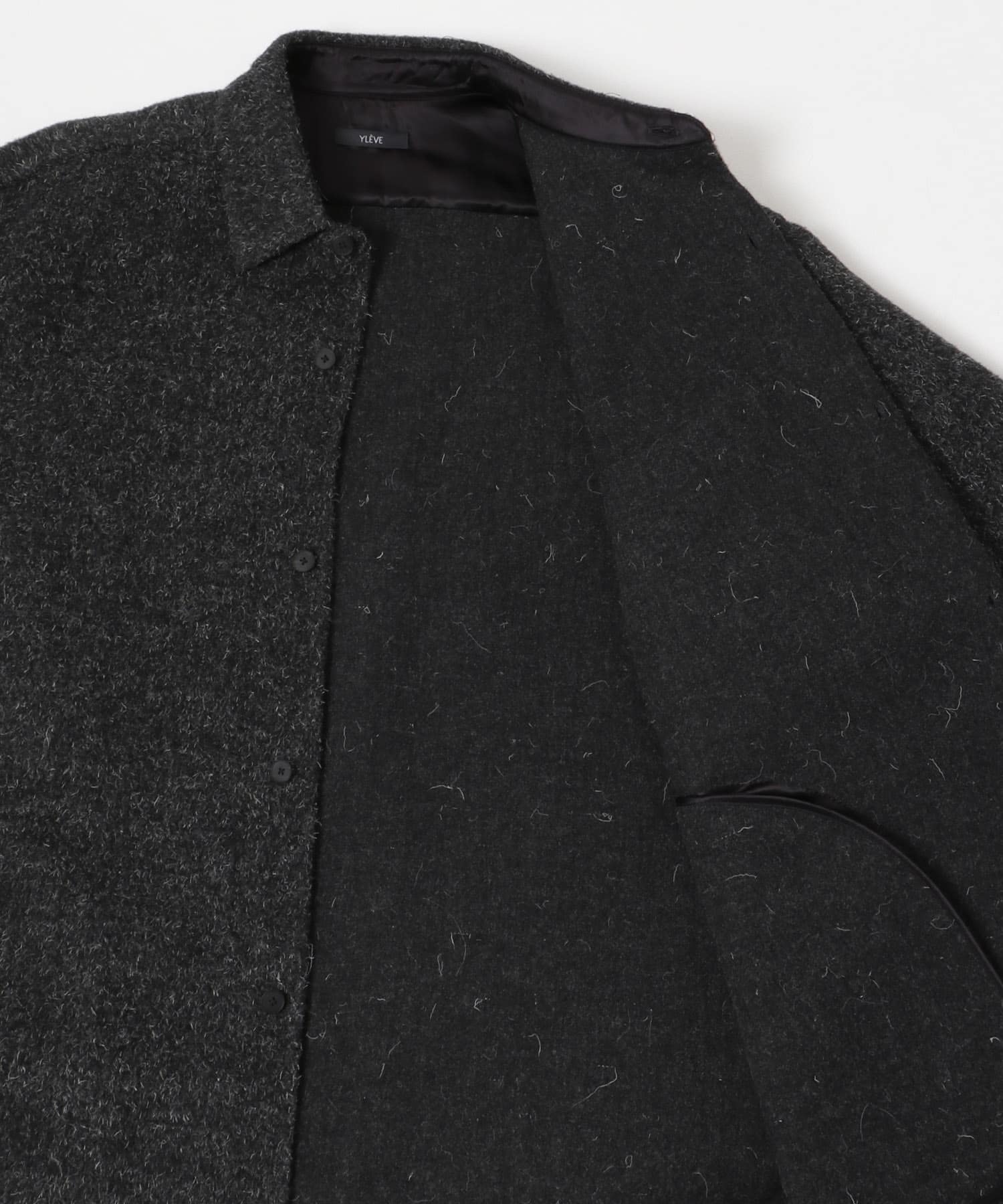 YLEVE　WOOL KEMP CO 020 GREY 4