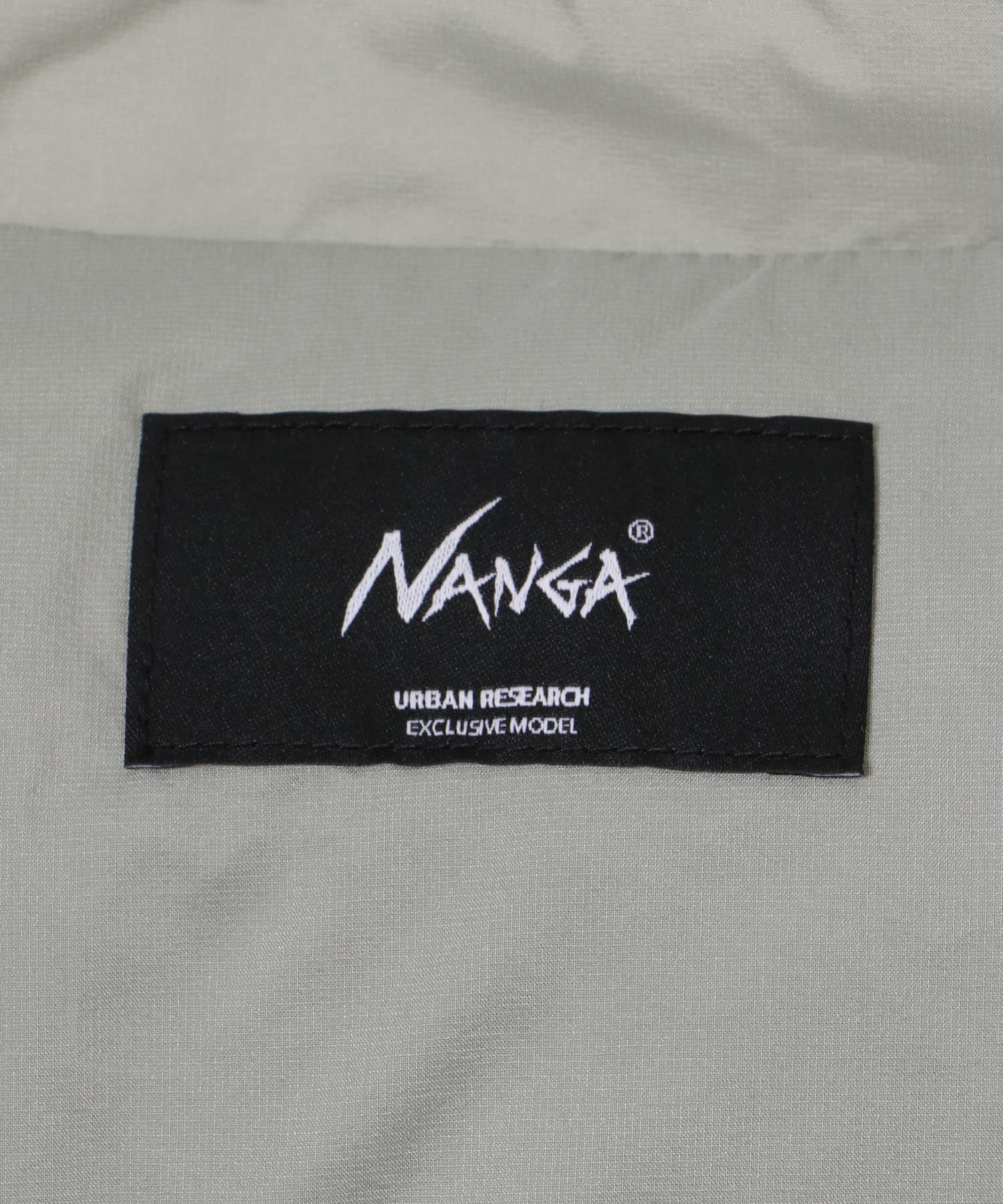 『別注』NANGA×URBAN RESEARCH　NANGA SHADOW RIP DOWN GRAY M