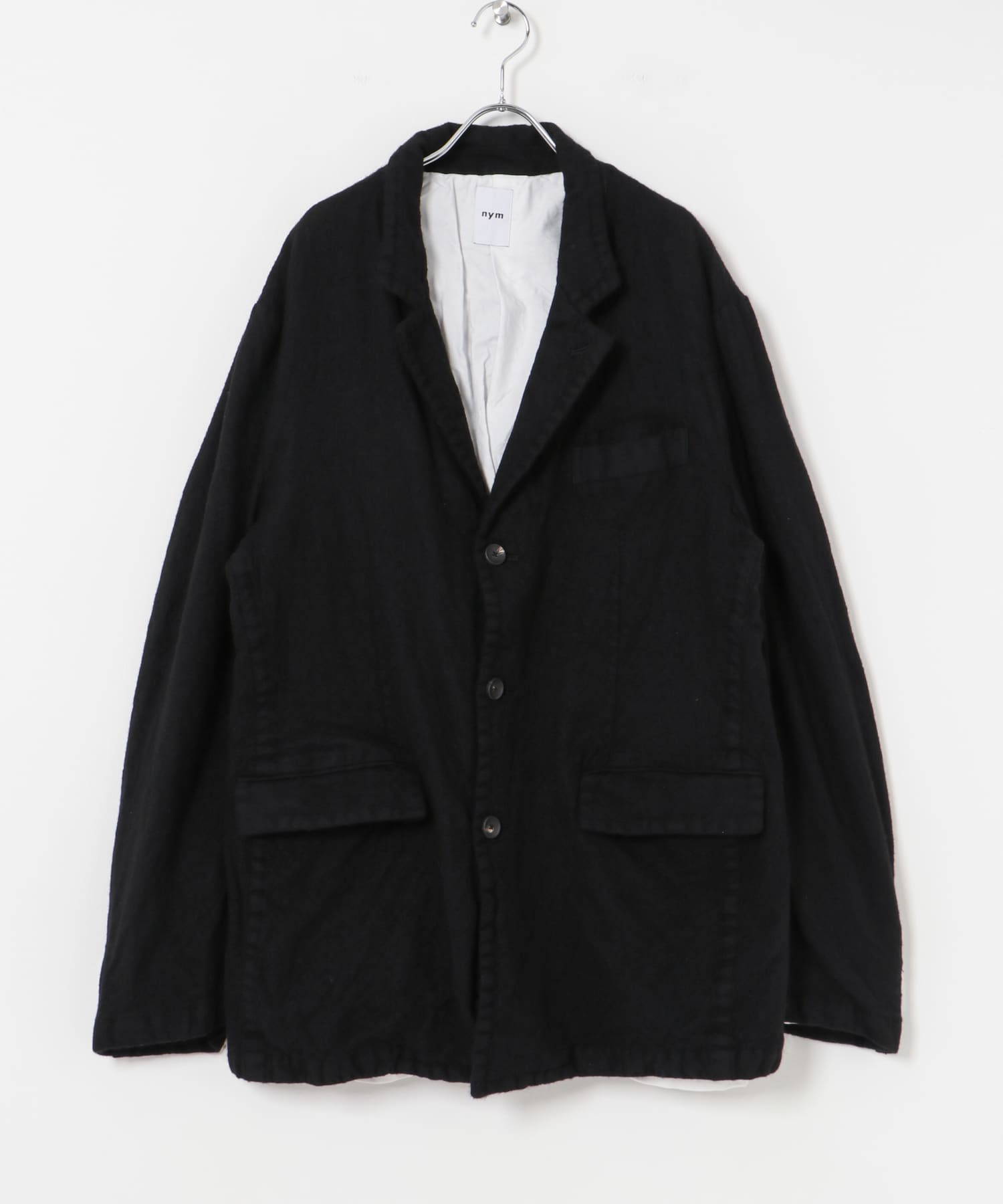 nym　SJW WOOL SAXO WALK JACKET BLACK M