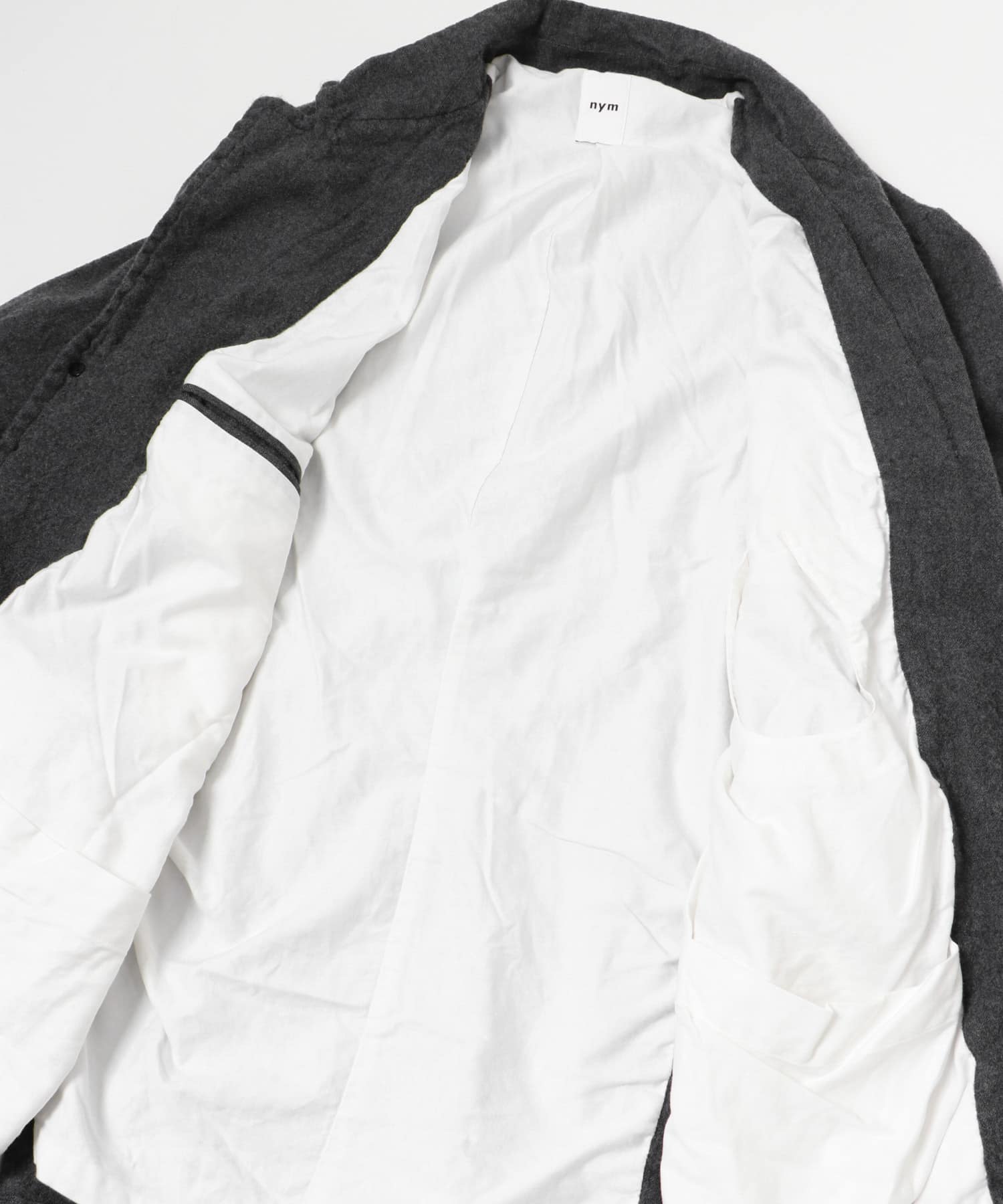 nym　SJW WOOL SAXO WALK JACKET GRAY M