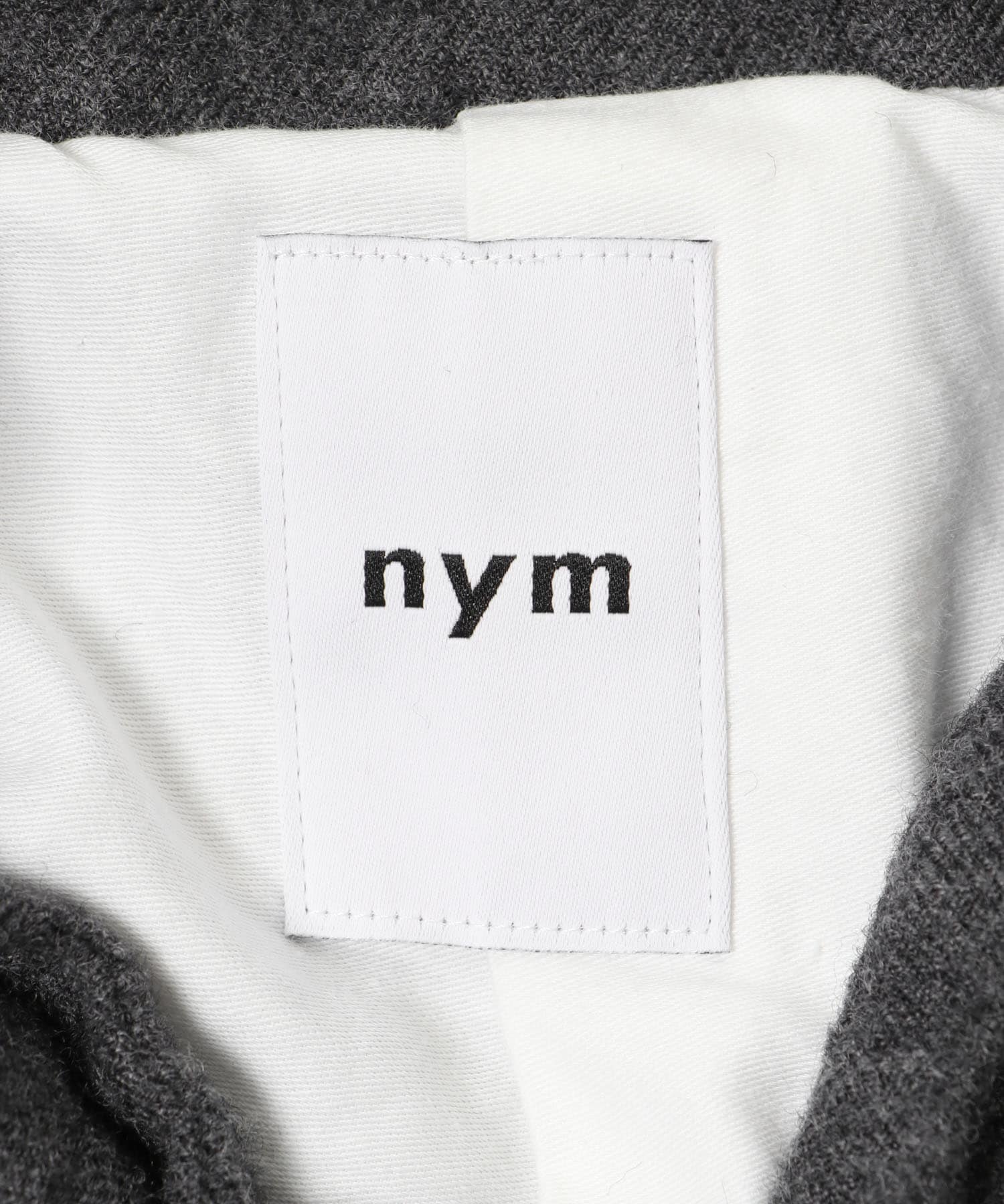 nym　SJW WOOL SAXO WALK JACKET GRAY M