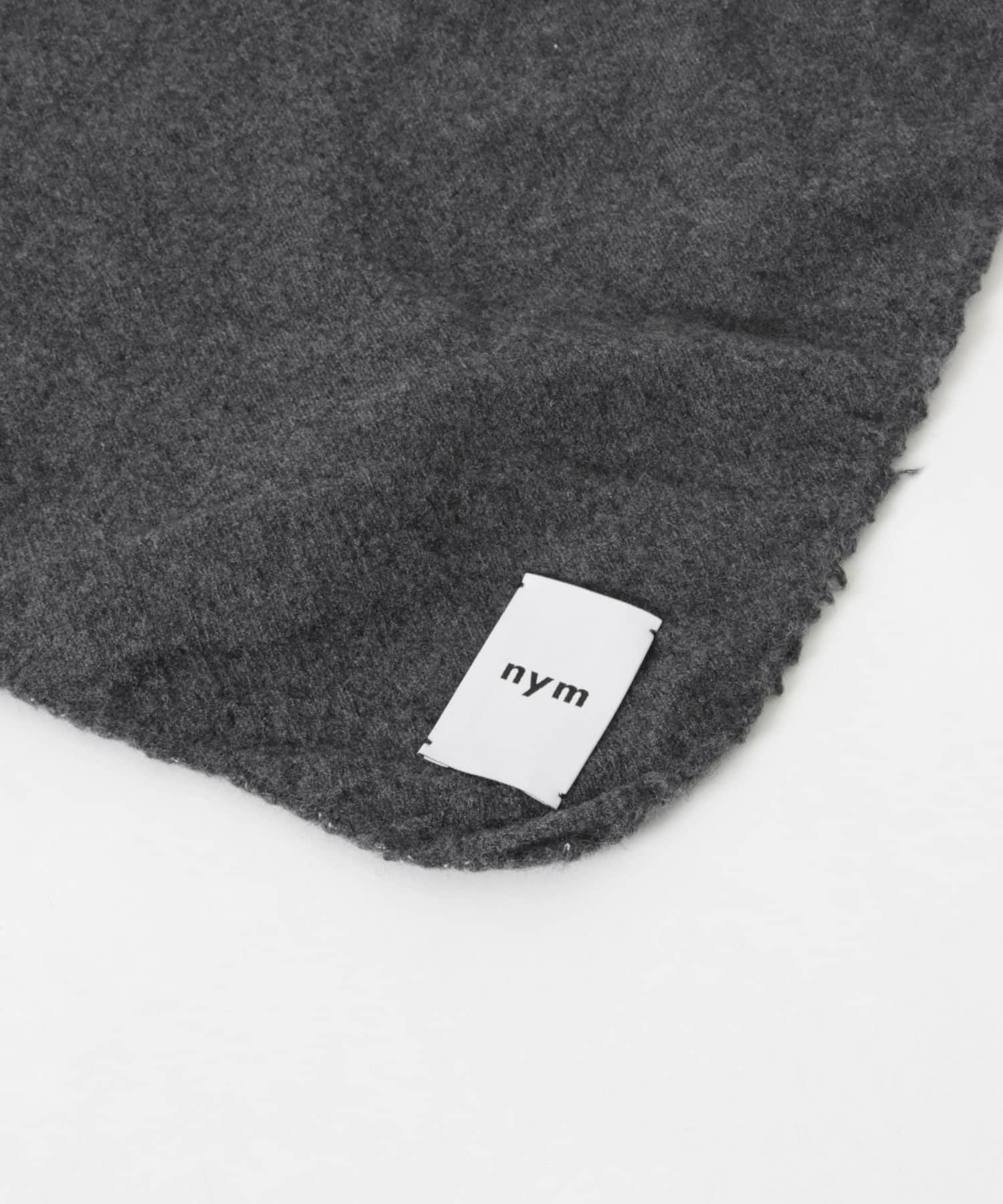 nym　SJW WOOL SAXO SCARF GRAY FREE