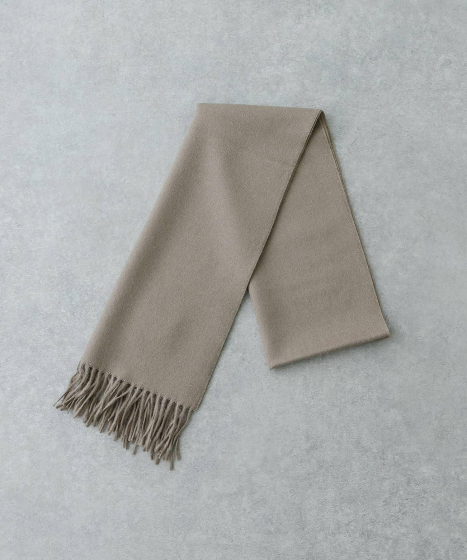 THE INOUE BROTHERS　Brushed Scarf Greige one