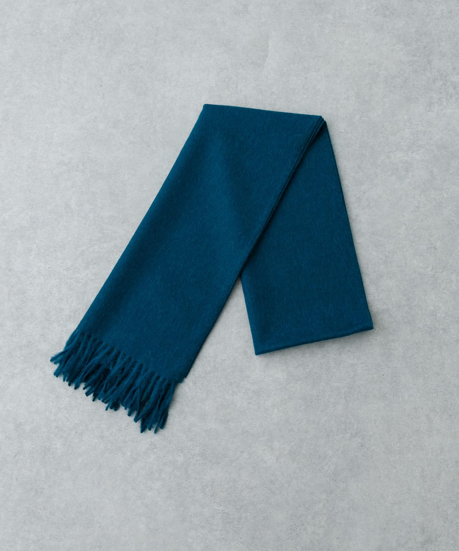 THE INOUE BROTHERS　Brushed Scarf Teal one