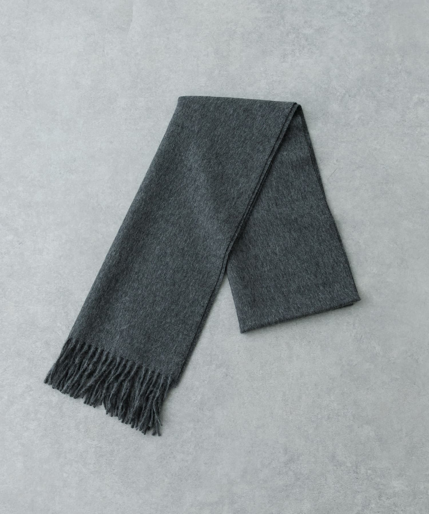 THE INOUE BROTHERS　Brushed Scarf Grey one