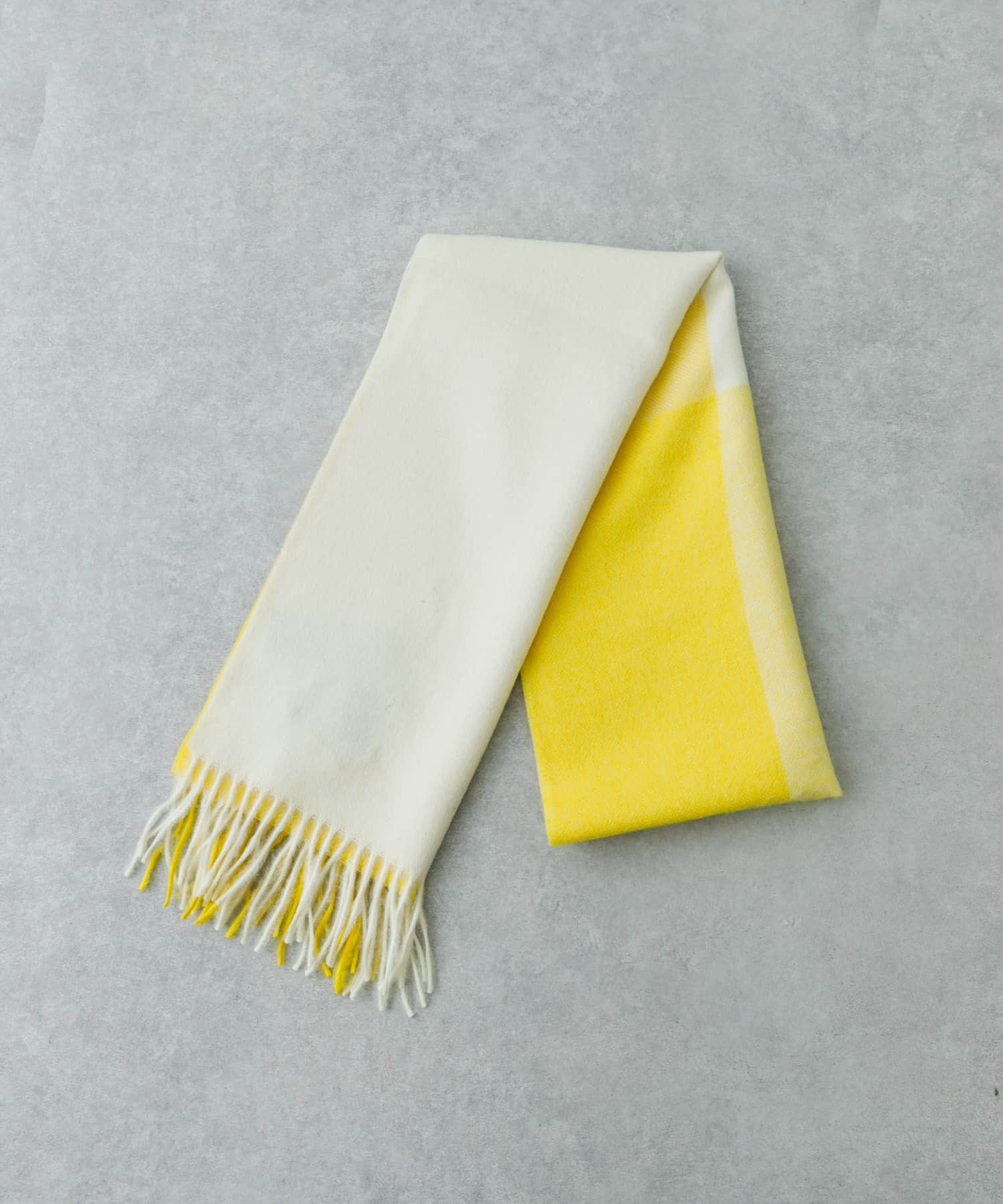 THE INOUE BROTHERS Brushed Scarf Block