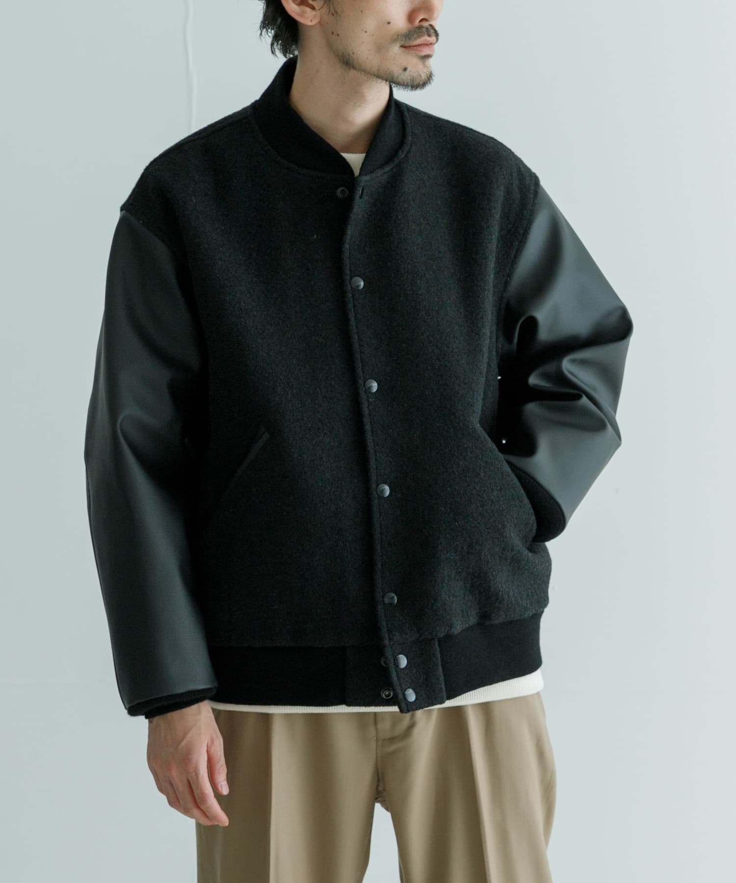 別注』CIOTA×URBAN RESEARCH Stadium Jumper(4 BLK): アウター