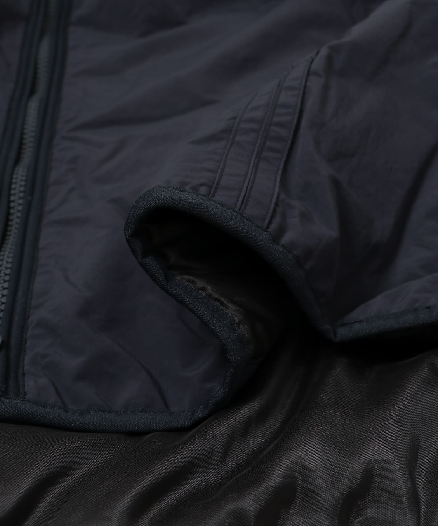 FARAH　Nylon Zip Up Vest Navy M