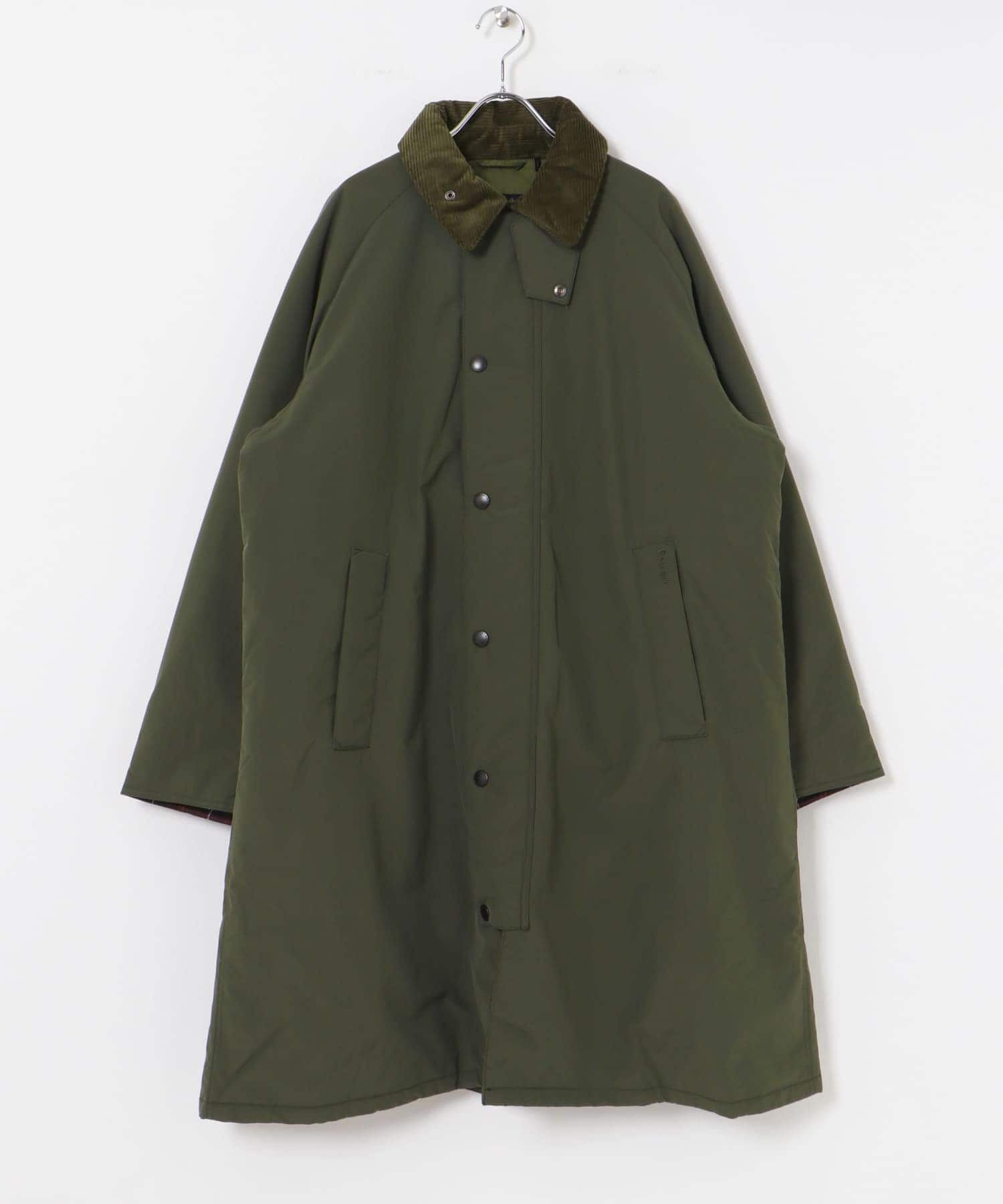 Barbour　EXMOOR CASUAL COAT OLIVE 36