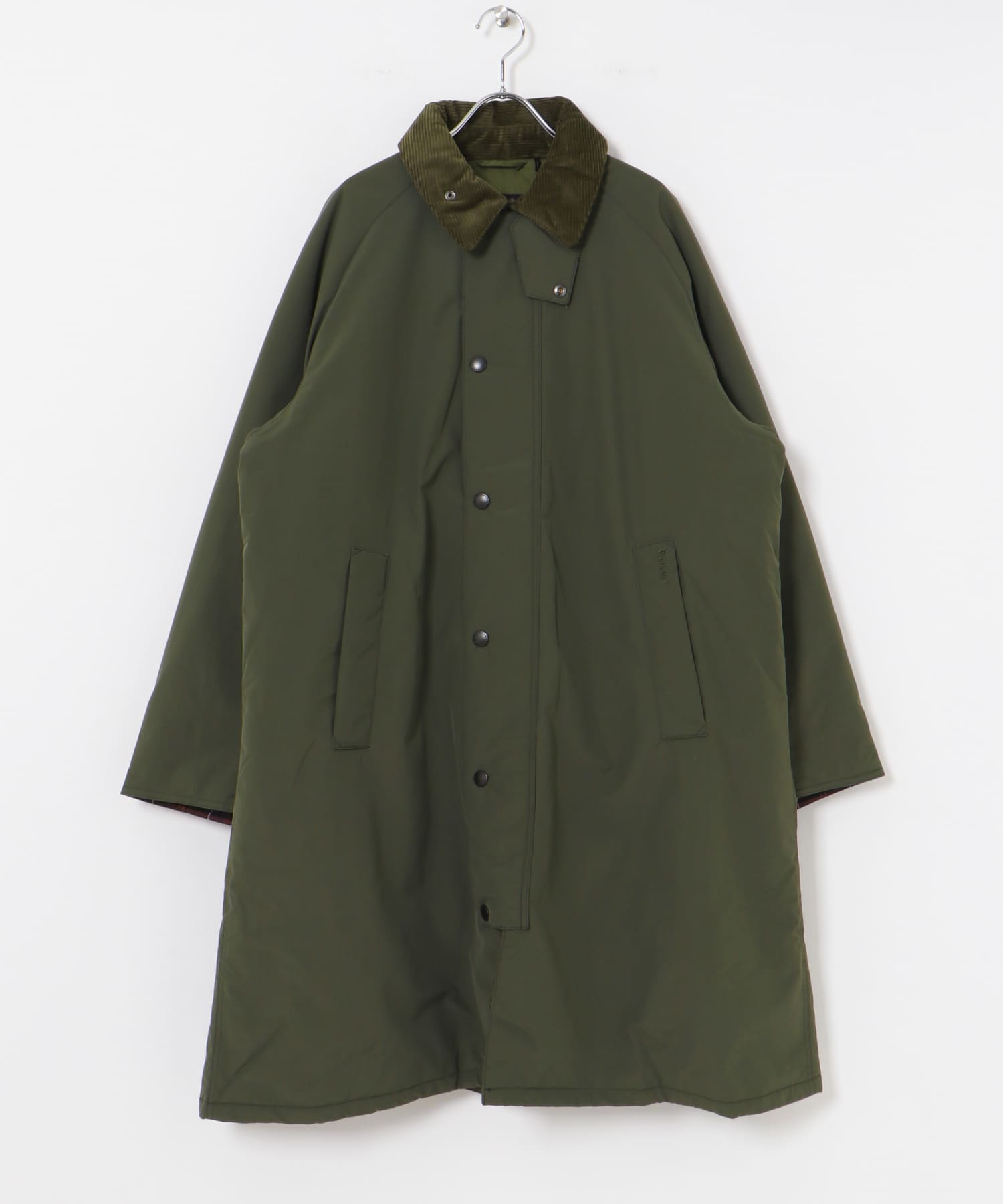 Barbour　EXMOOR CASUAL COAT OLIVE 36