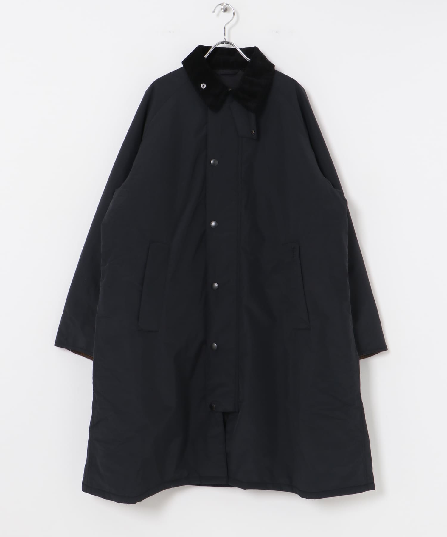 Barbour　EXMOOR CASUAL COAT BLACK 36