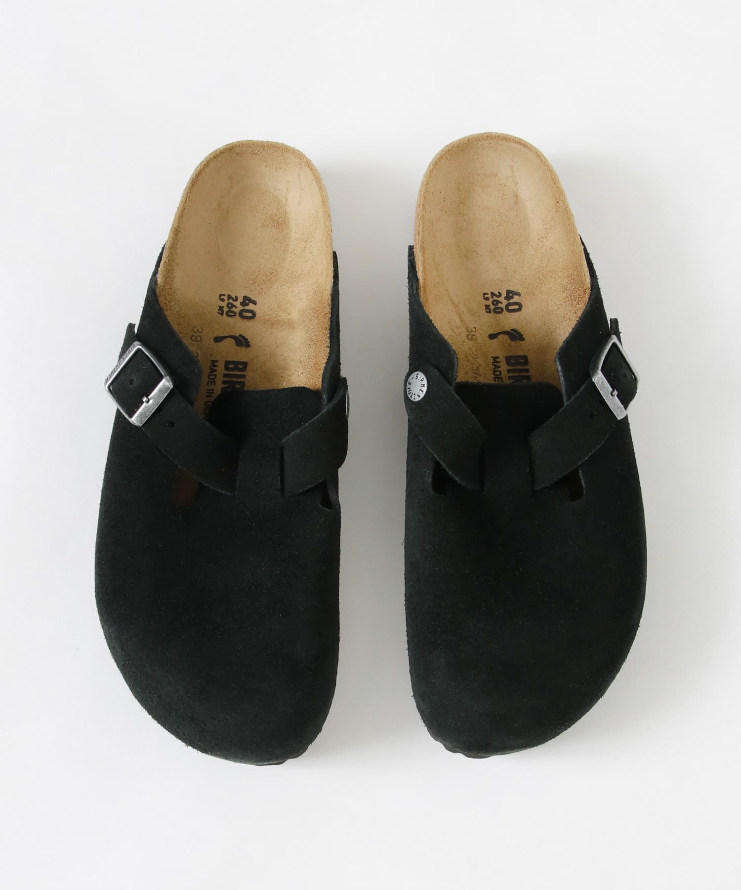 BIRKENSTOCK　Boston(Narrow) Black 39