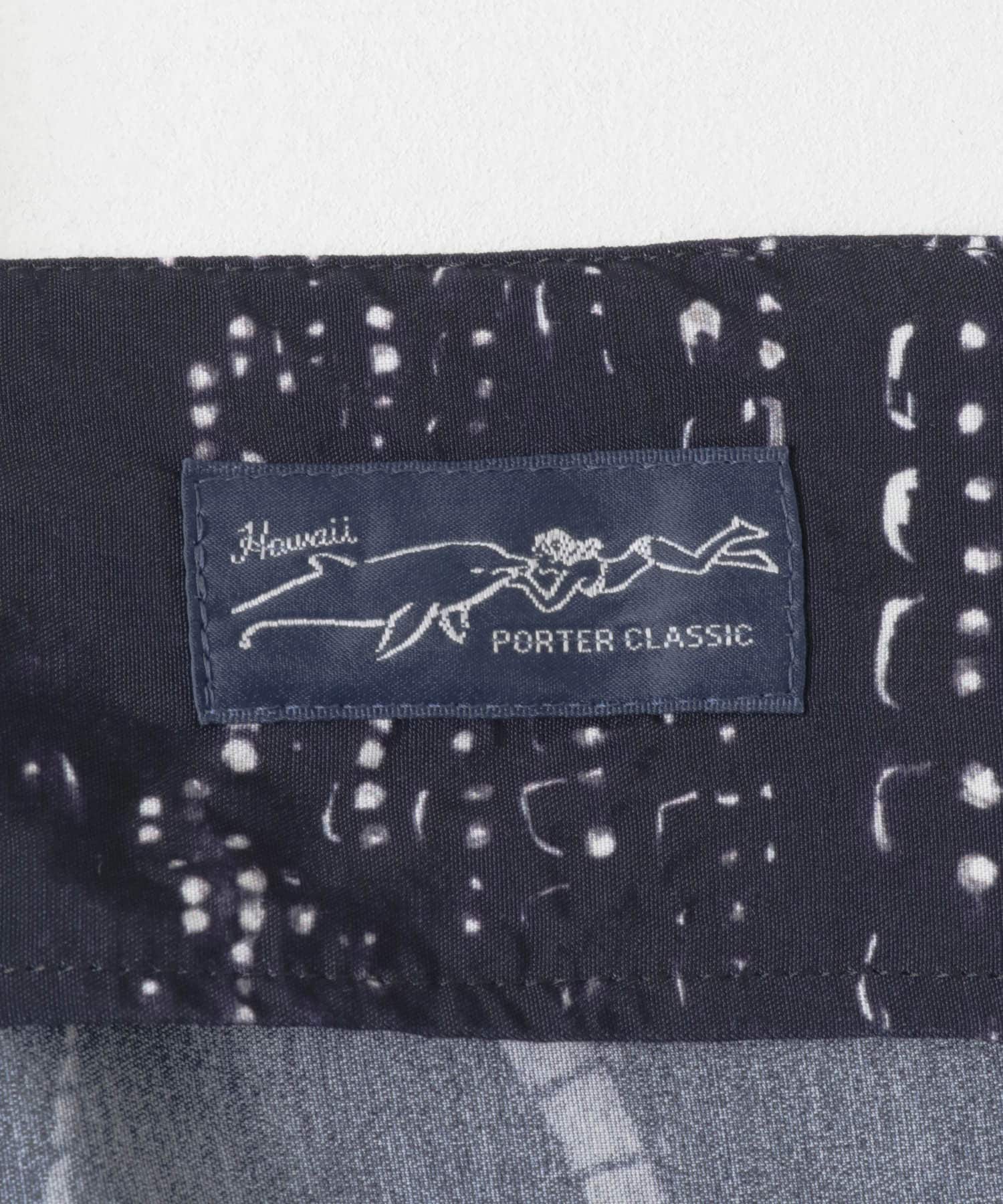 PORTER CLASSIC　ALOHA SHIRTS DRIVEIN THEATER NVY L