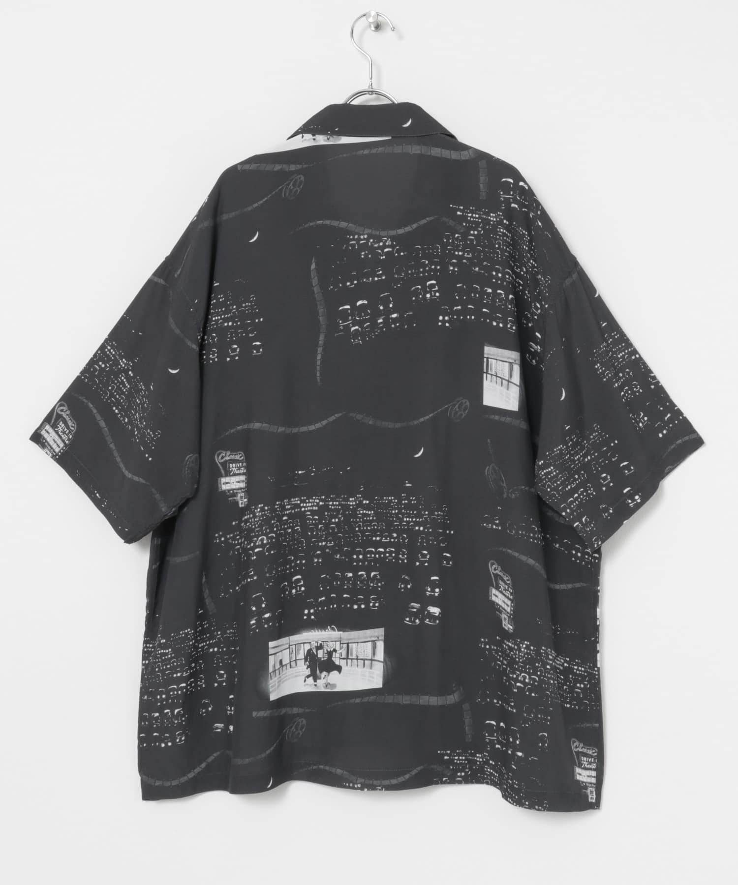 PORTER CLASSIC　ALOHA SHIRTS DRIVEIN THEATER C.GRY L