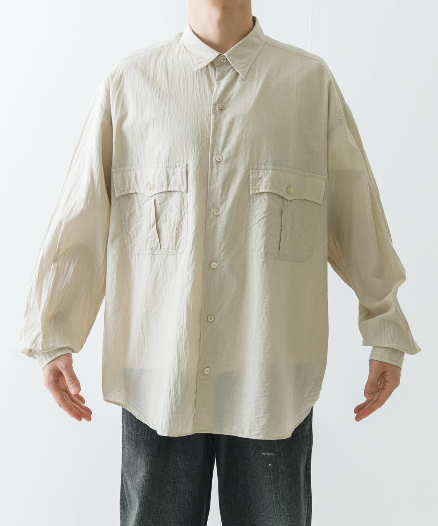 身長：172cm サイズ：XL