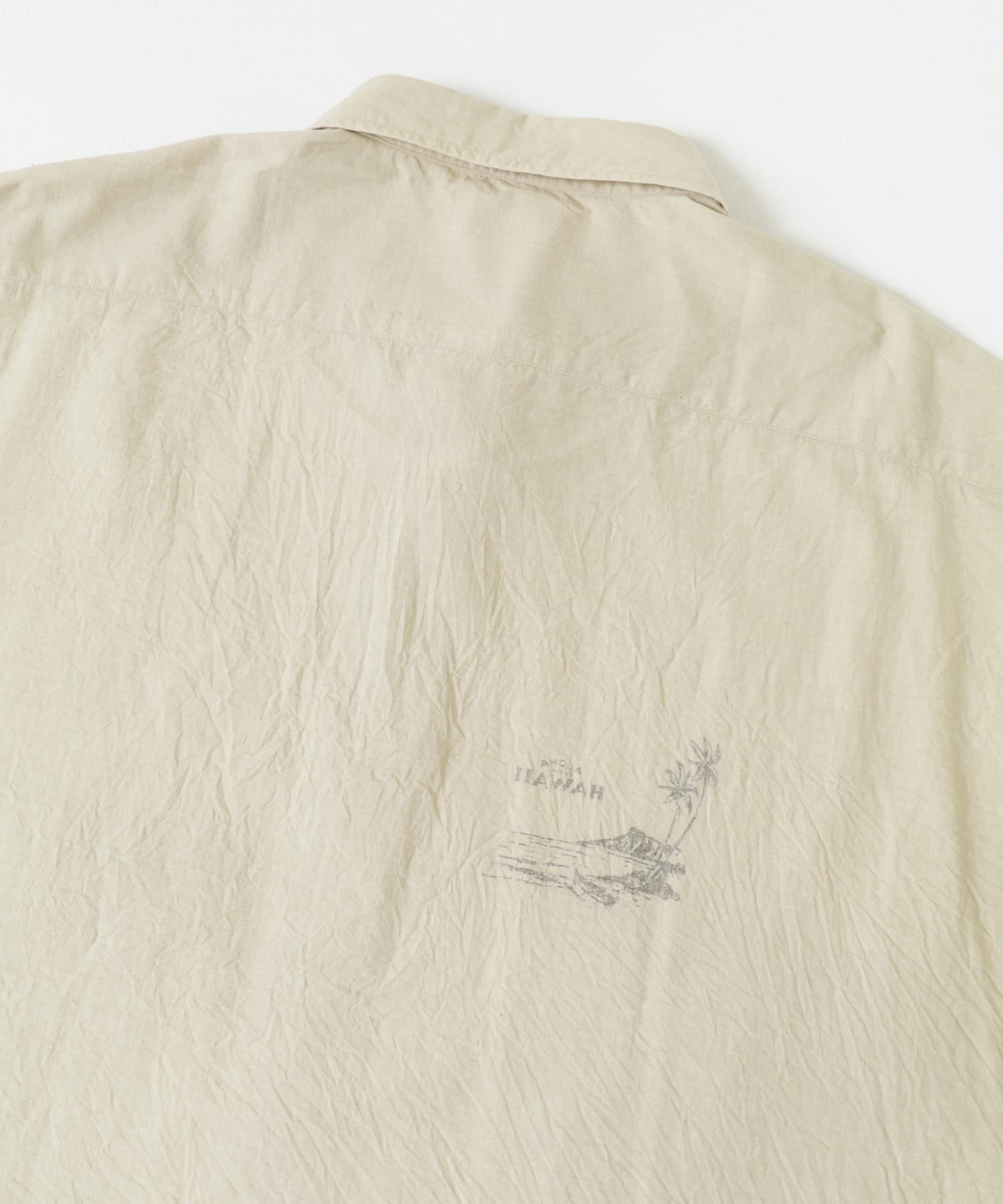 PORTER CLASSIC　ROLL UP CHAMBRAY SHIRTS BGE XL