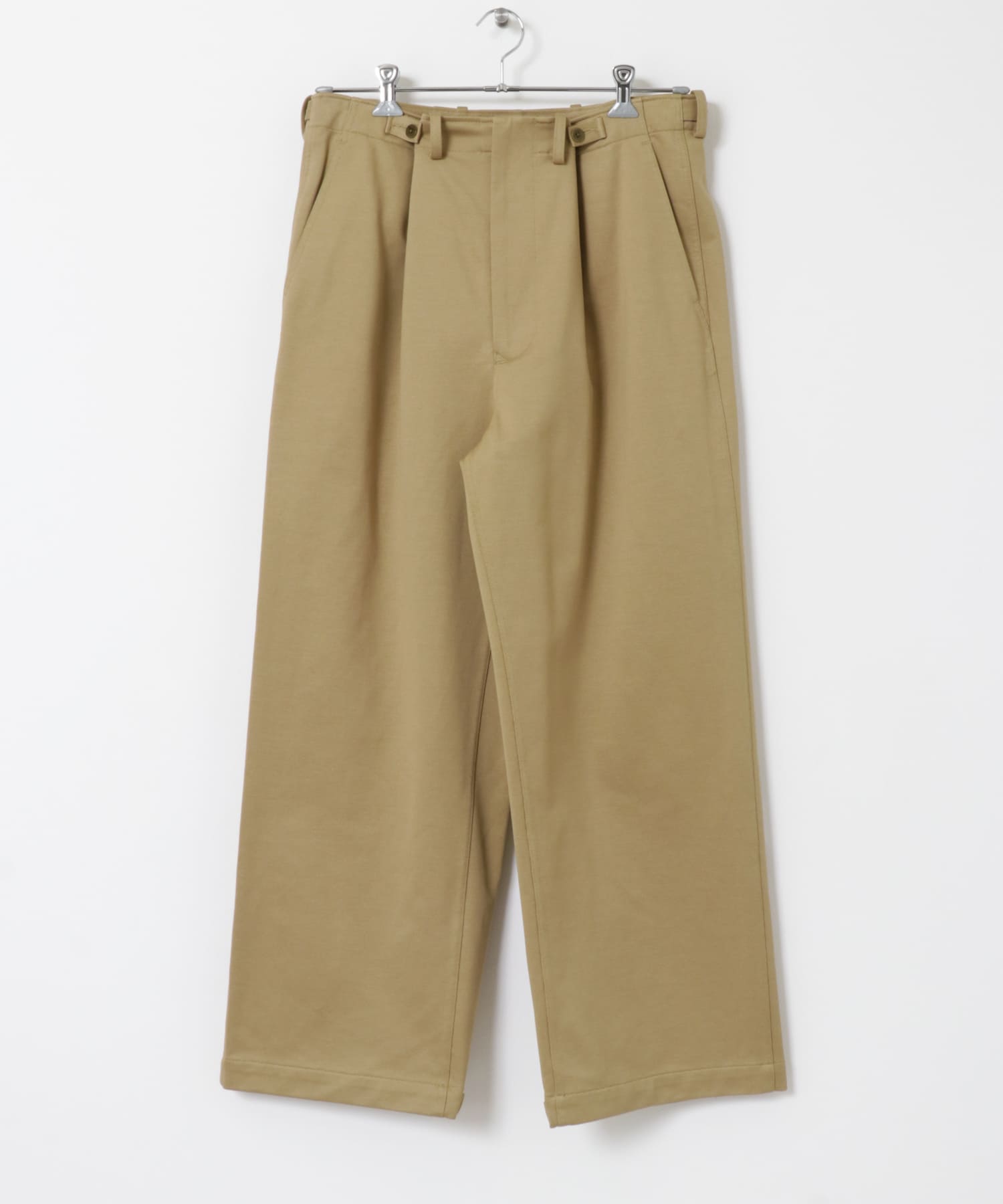GGG　Millitary Wide  Pants BEIGE M