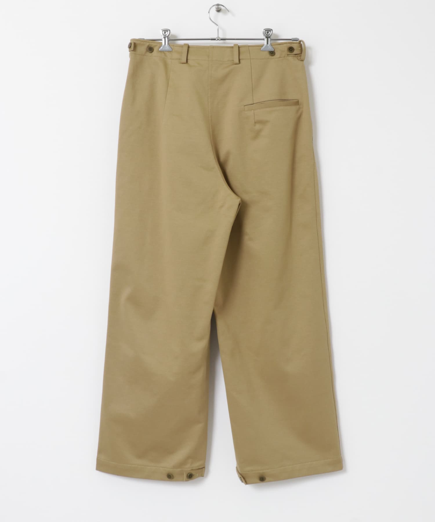 GGG　Millitary Wide  Pants BEIGE M